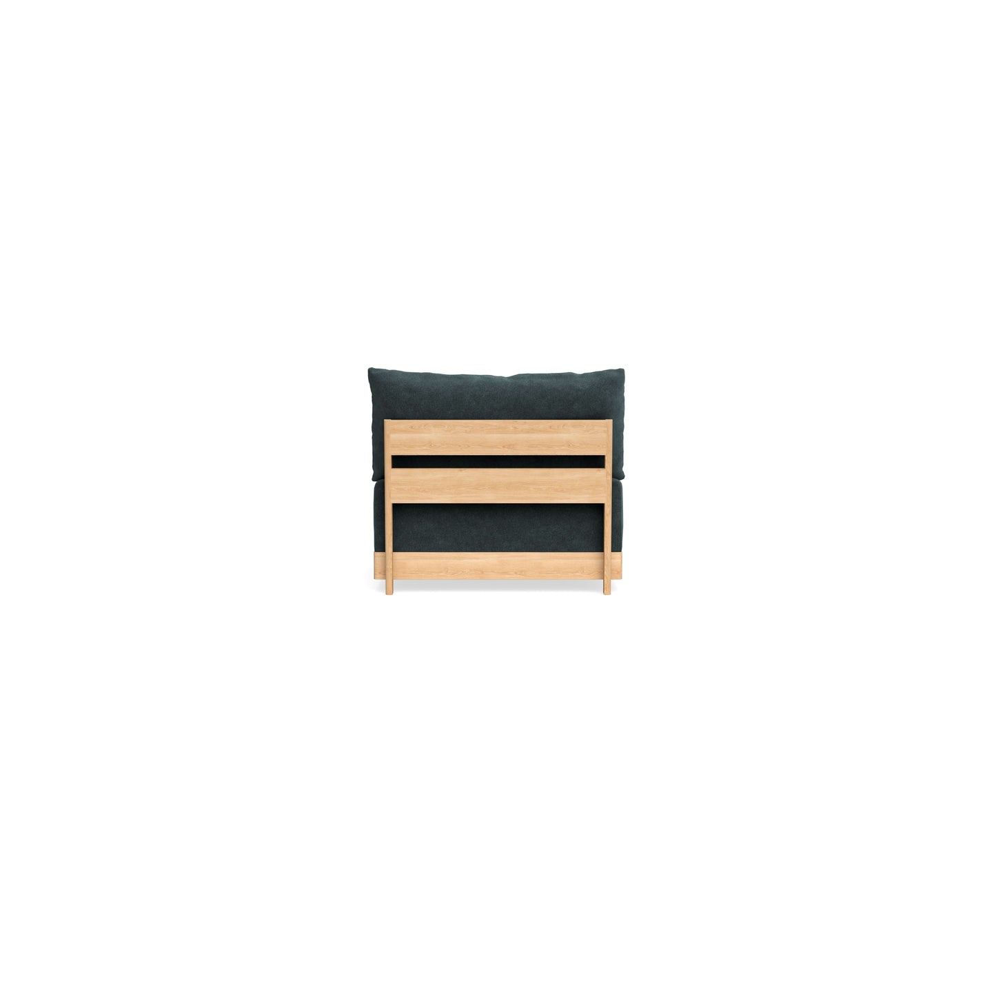Slipcover Only - Modular Bondi Armless Chair in Nightfall