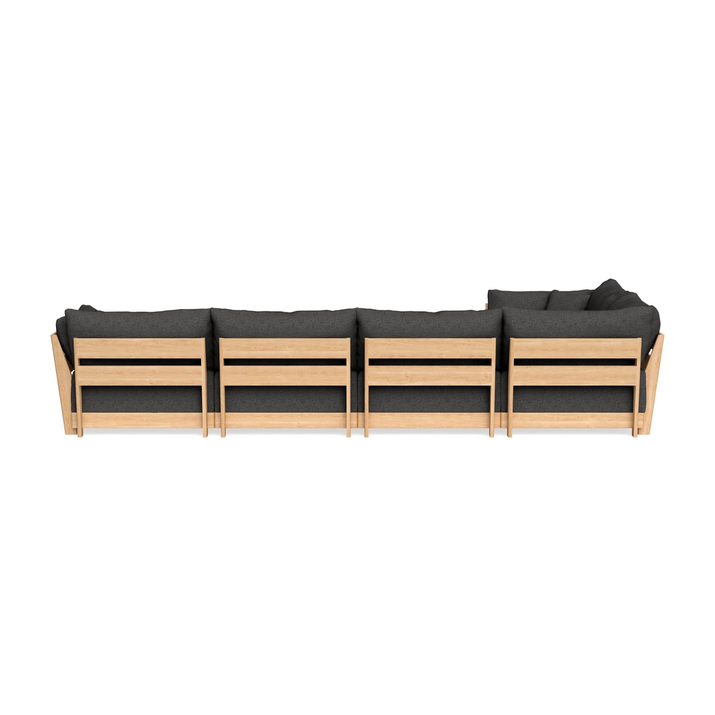 Slipcover Only - Modular Bondi 5-Seater L-Sectional in Graphite