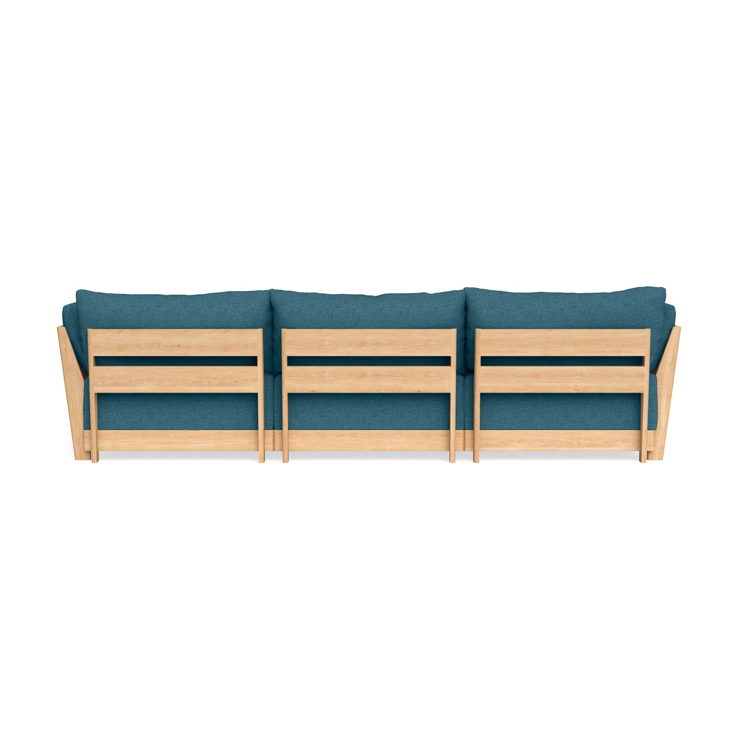Slipcover Only - Modular Bondi 3-Seater U-Sectional in Aegean Blue
