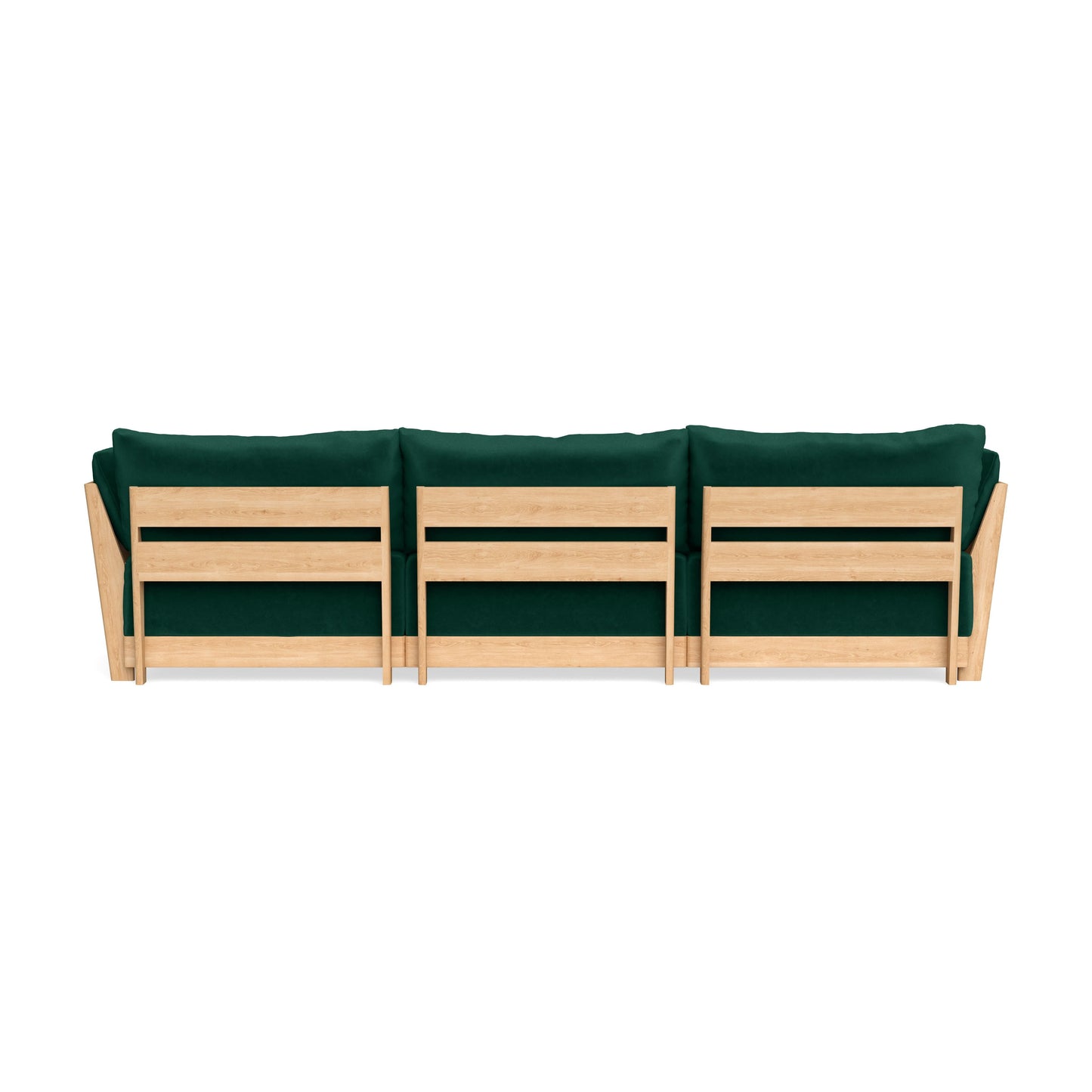 Slipcover Only - Modular Bondi 3-Seater Sectional in Evergreen