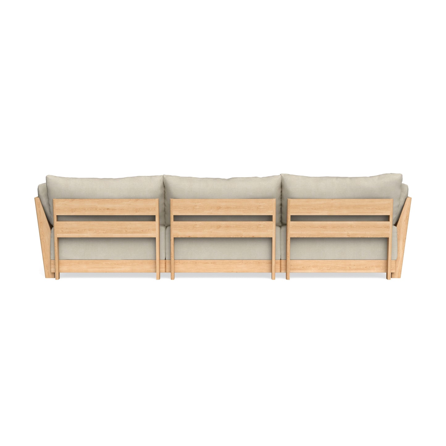 Slipcover Only - Modular Bondi 3-Seater Daybed Sofa Sectional in Almond