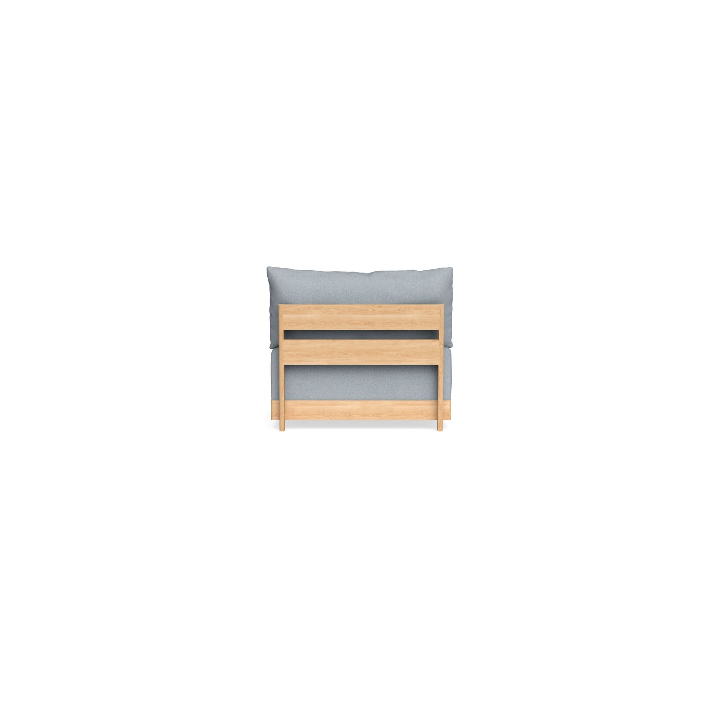 Slipcover Only - Modular Bondi Armless Chair in Ash