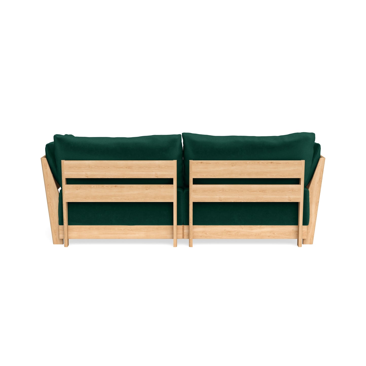 Slipcover Only - Modular Bondi 2-Seater Sectional in Evergreen