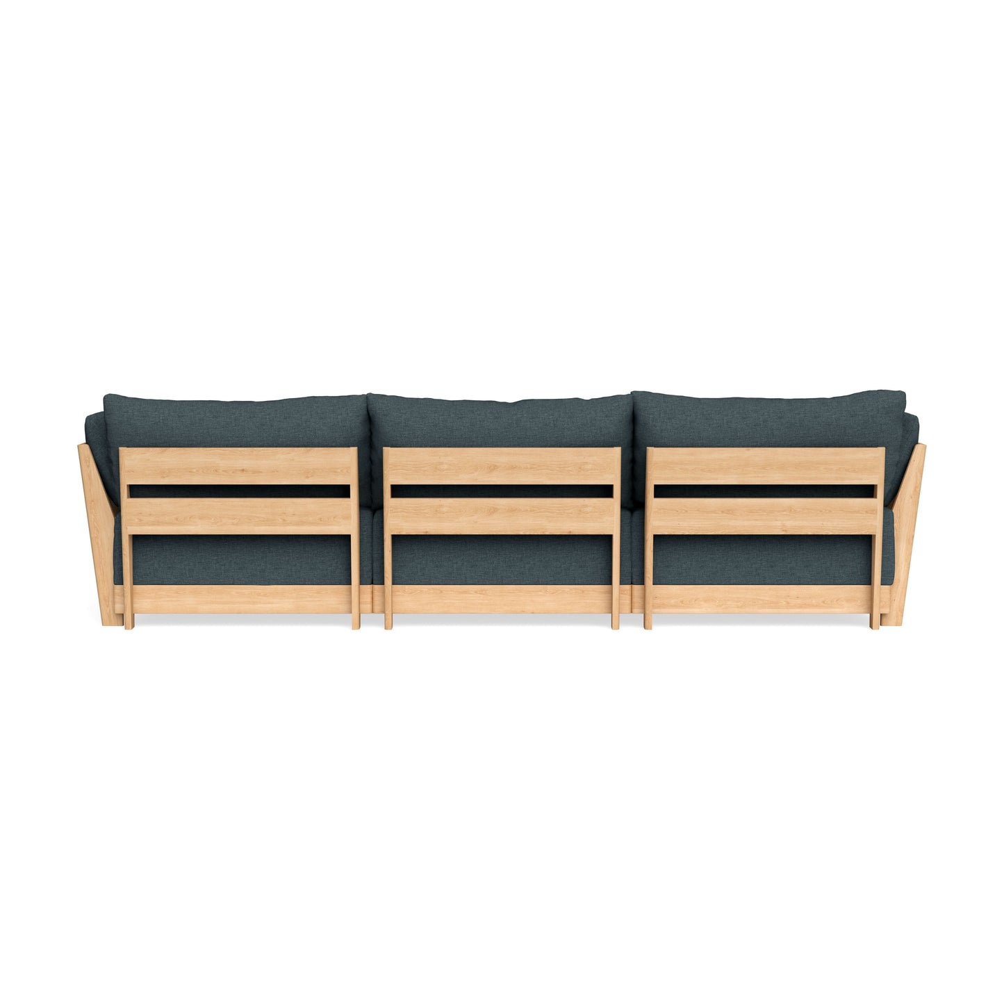 Slipcover Only - Modular Bondi 3-Seater Daybed Sofa Sectional in Ocean Gray