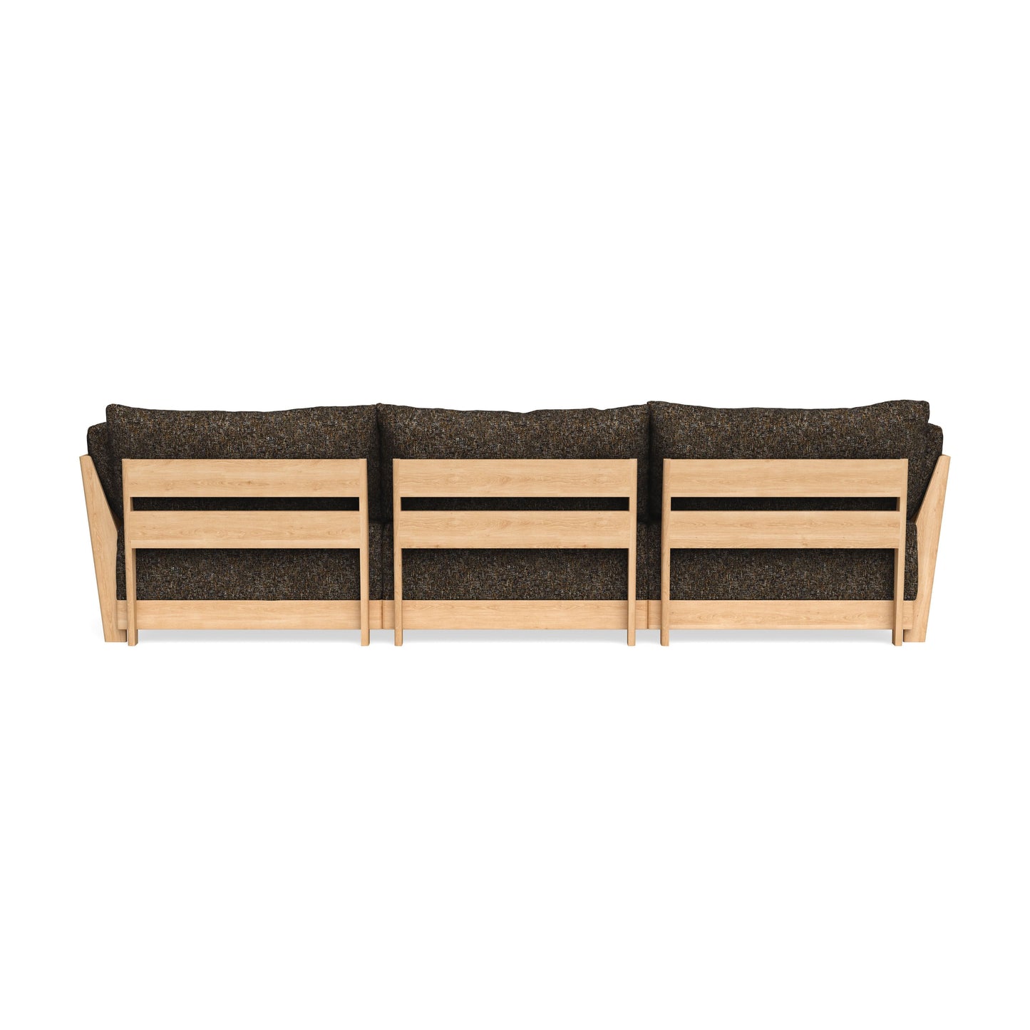 Modular Bondi Latte 3-Seater Sectional in Phantom | Classic Blend
