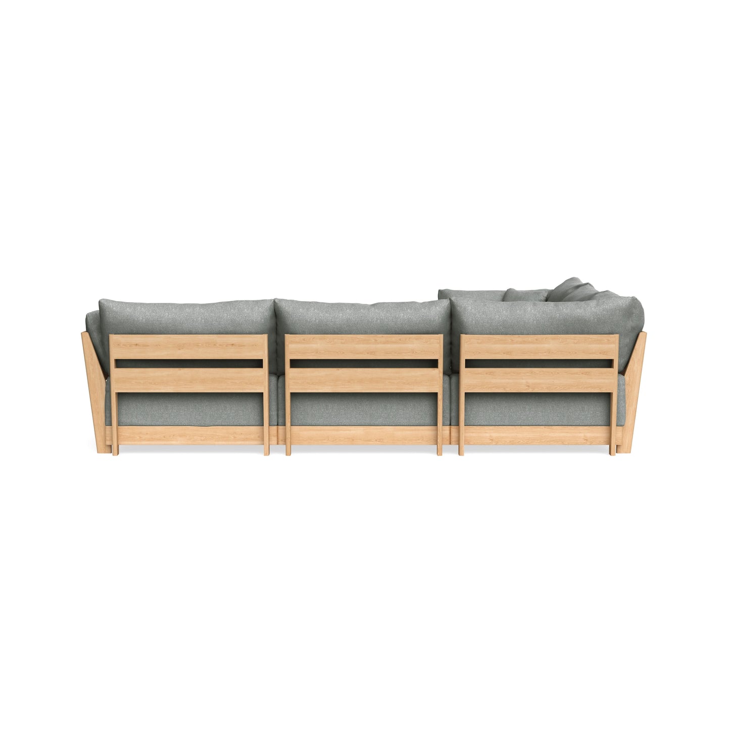 Slipcover Only - Modular Bondi 5-Seater Corner Sectional in Storm Gray