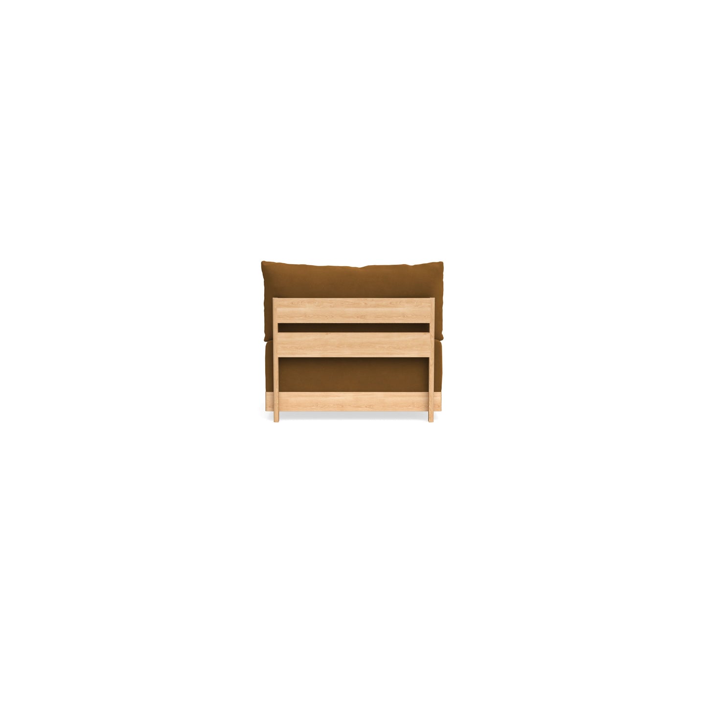 Slipcover Only - Modular Bondi Armless Chair in Cognac