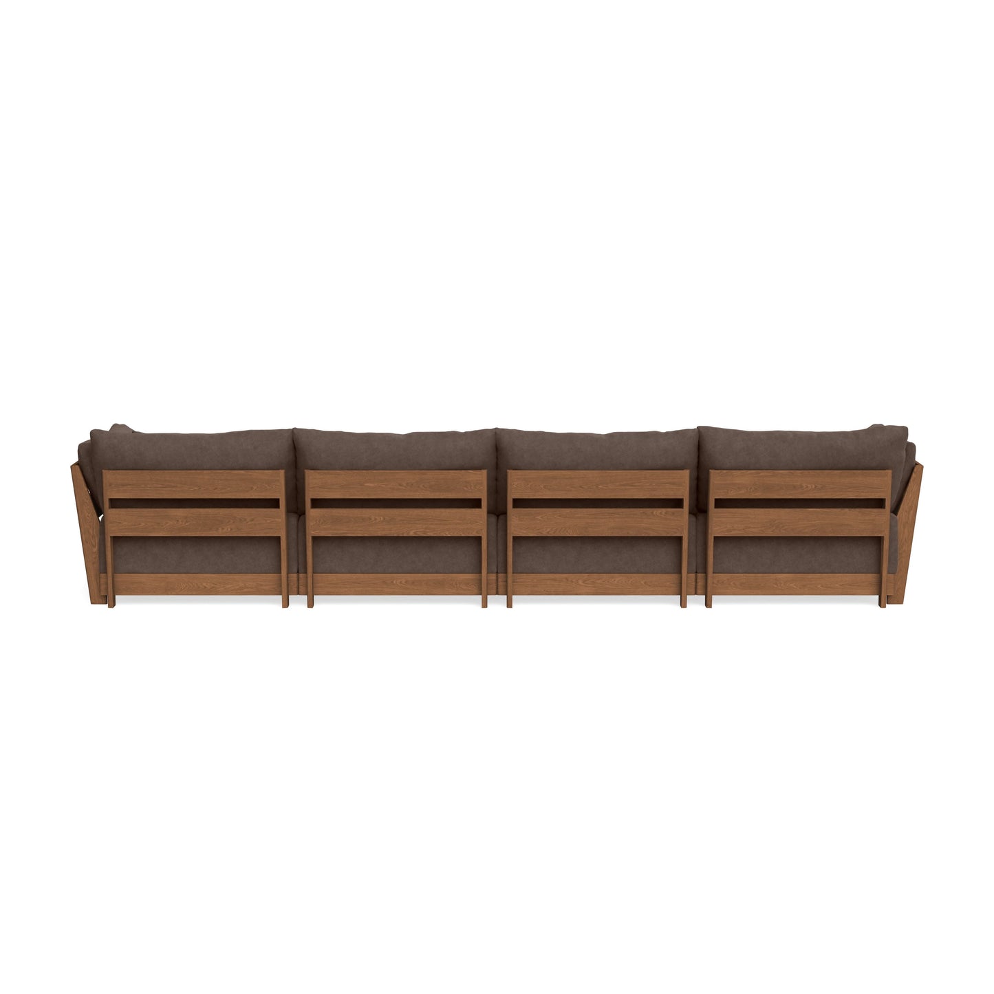 Modular Bondi Espresso 4-Seater Sofa in Chocolate | Classic Blend