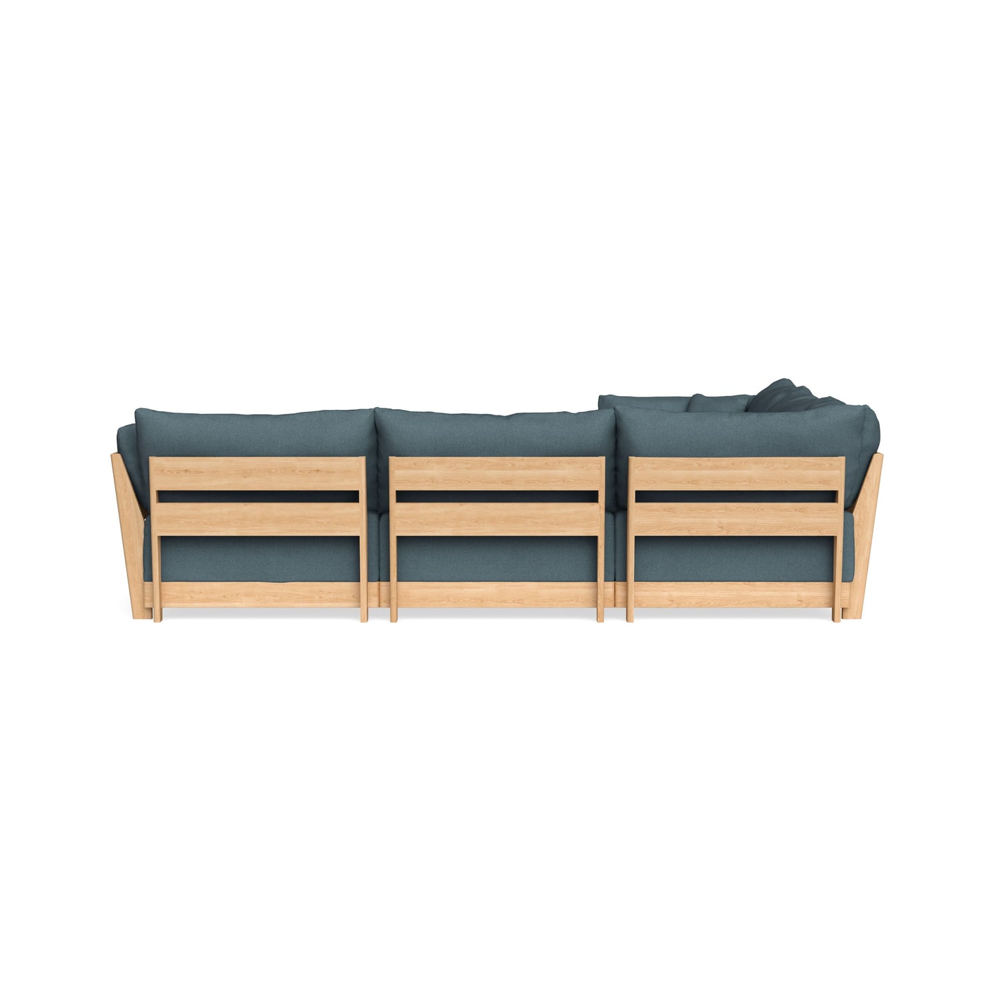 Slipcover Only - Modular Bondi 5-Seater Corner Sectional in Slate Blue