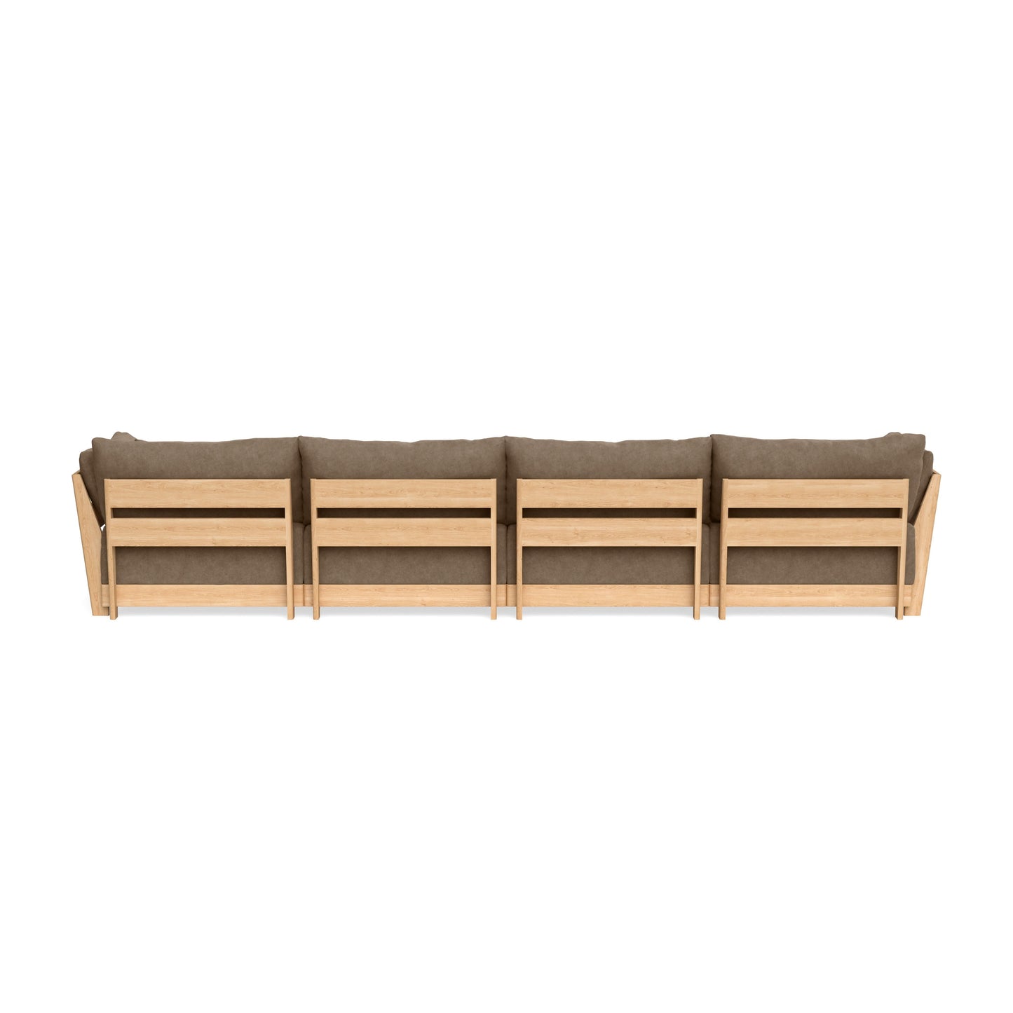 Slipcover Only - Modular Bondi 4-Seater Sofa in Coffee