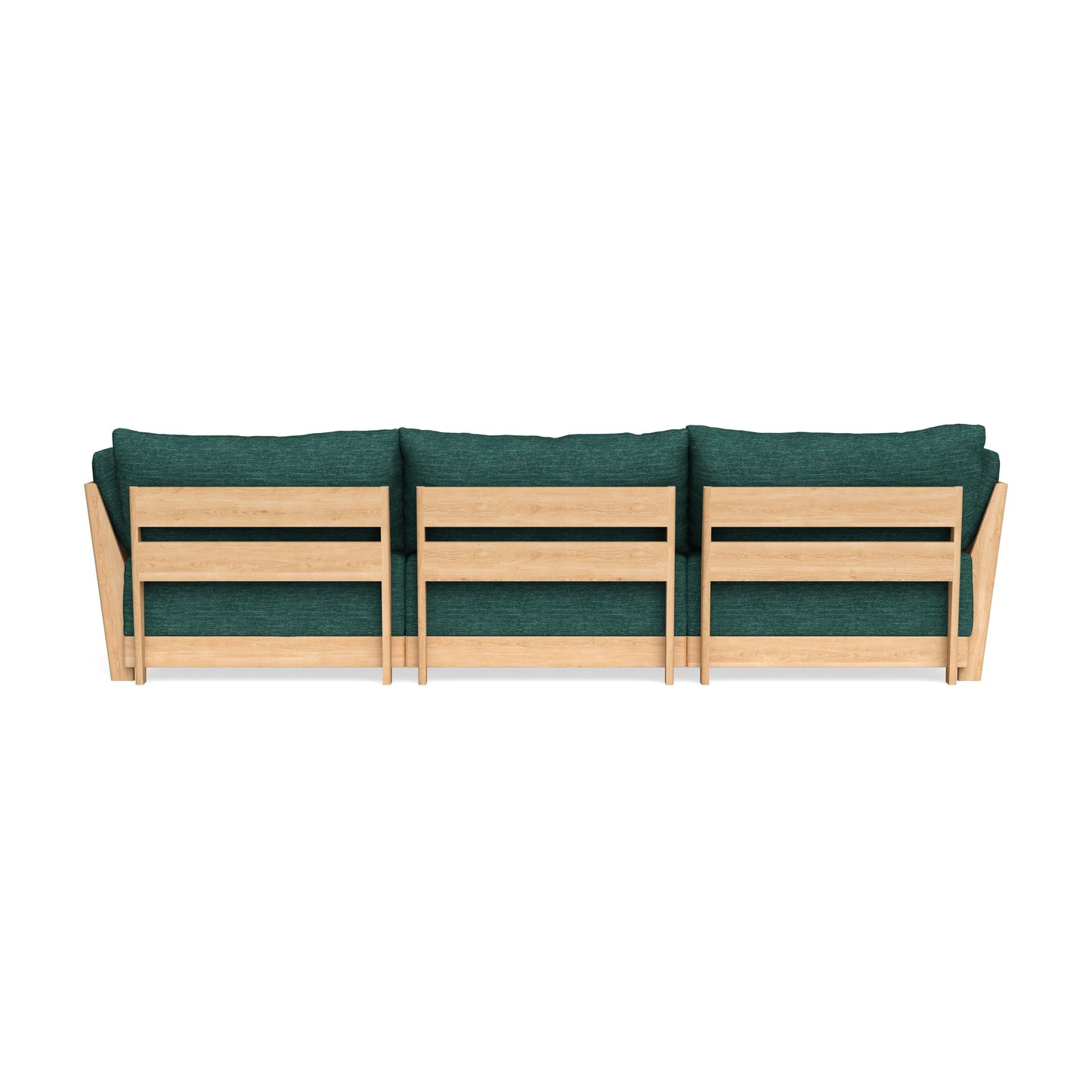 Slipcover Only - Modular Bondi 3-Seater U-Sectional in Forest Green