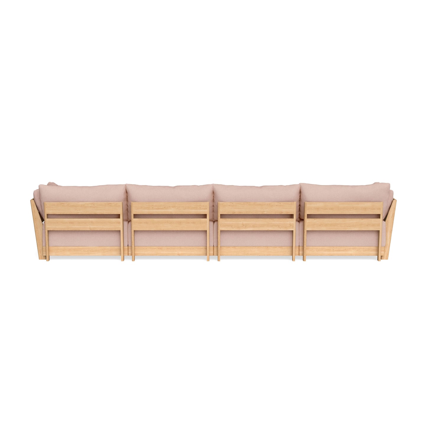 Slipcover Only - Modular Bondi 4-Seater Sofa in Rose Quartz