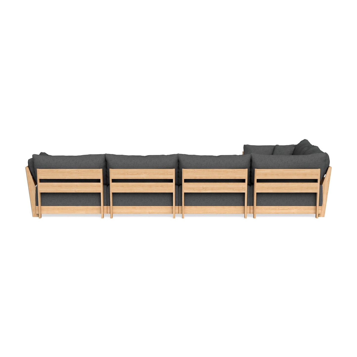 Slipcover Only - Modular Bondi 5-Seater L-Sectional in Pebble