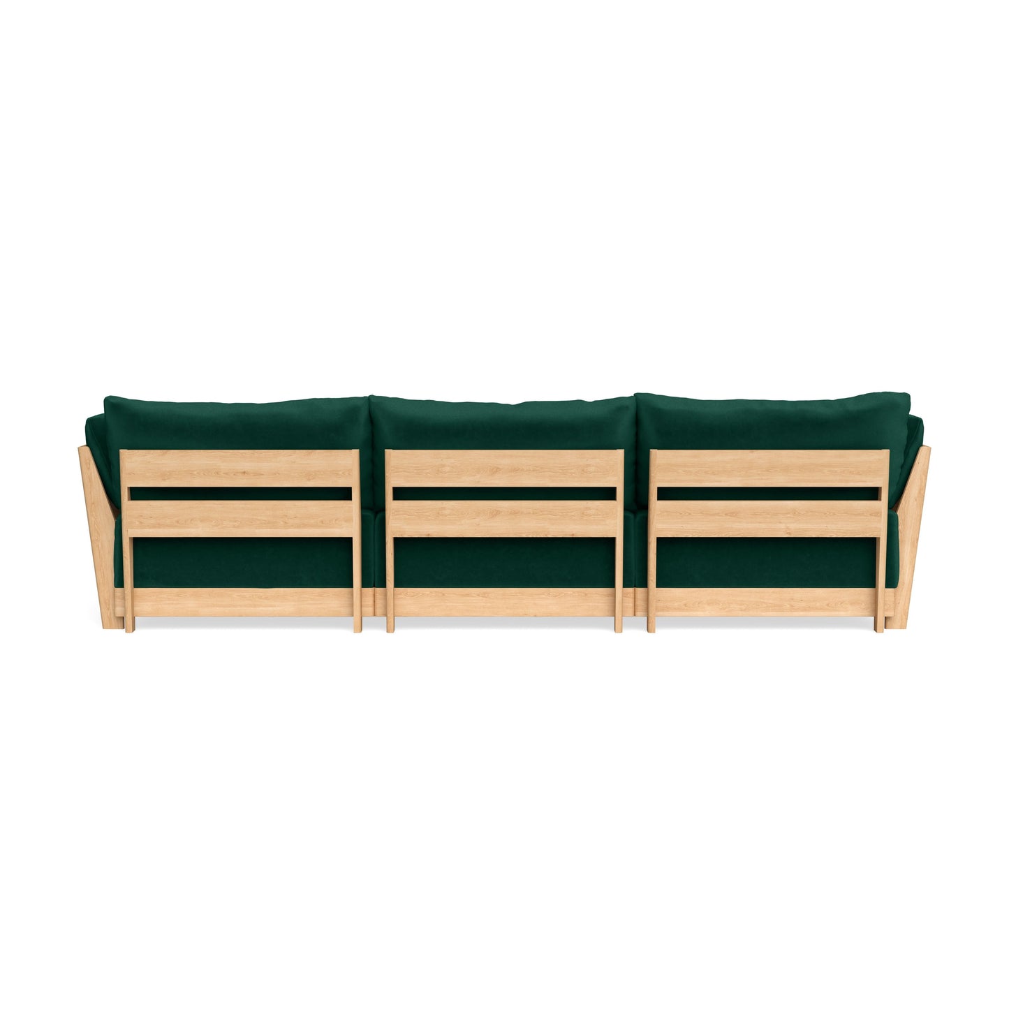 Slipcover Only - Modular Bondi 3-Seater U-Sectional in Evergreen
