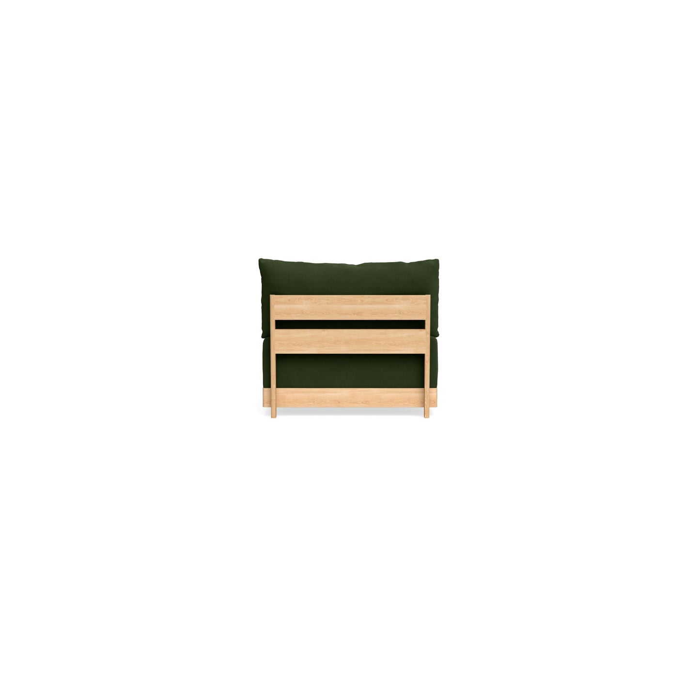Slipcover Only - Modular Bondi Armless Chair in Tuscan Green