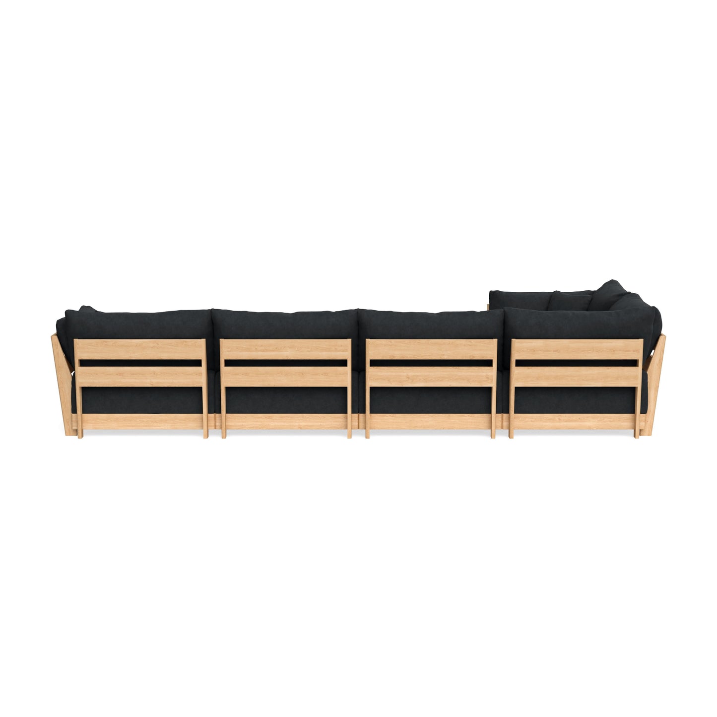 Slipcover Only - Modular Bondi 5-Seater L-Sectional in Coal
