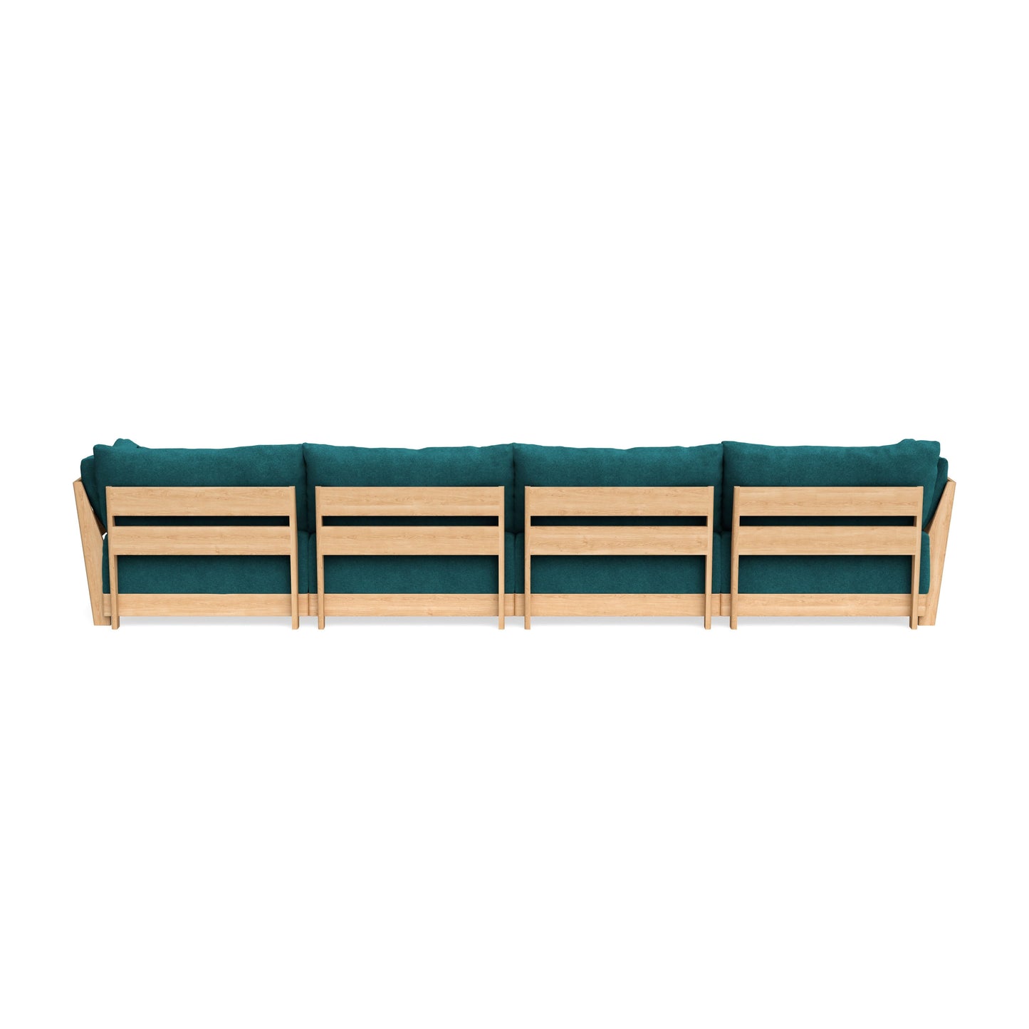 Slipcover Only - Modular Bondi 4-Seater Sectional in Ocean