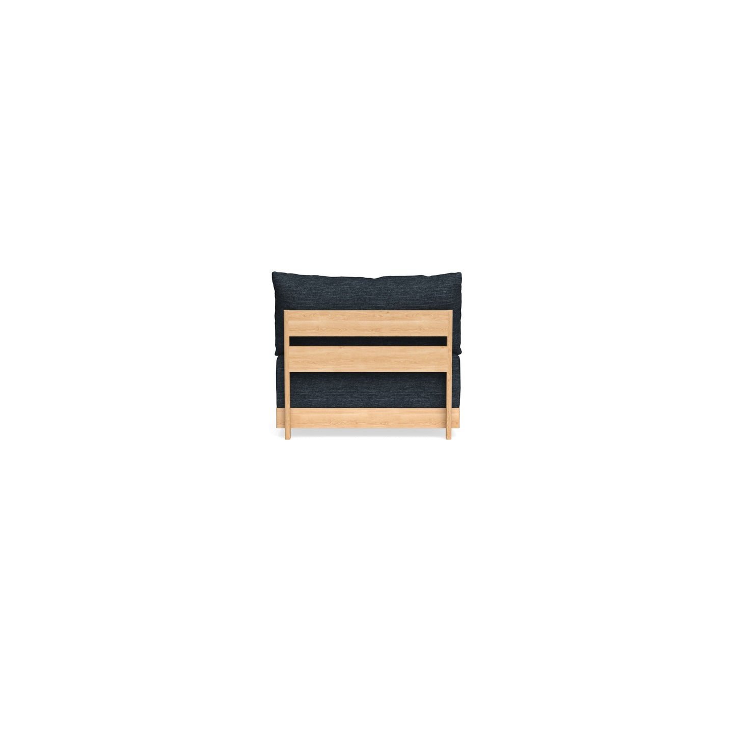 Slipcover Only - Modular Bondi Armless Chair in Baltic Blue