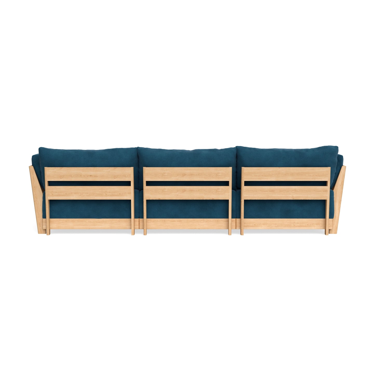 Slipcover Only - Modular Bondi 3-Seater Daybed Sofa Sectional in Commodore Blue
