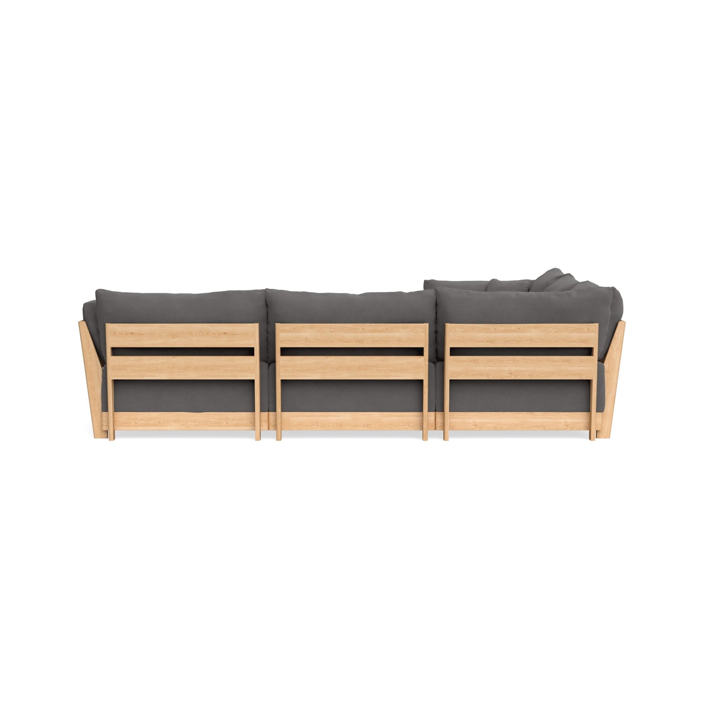 Slipcover Only - Modular Bondi 5-Seater Corner Sectional in Burnt Ember