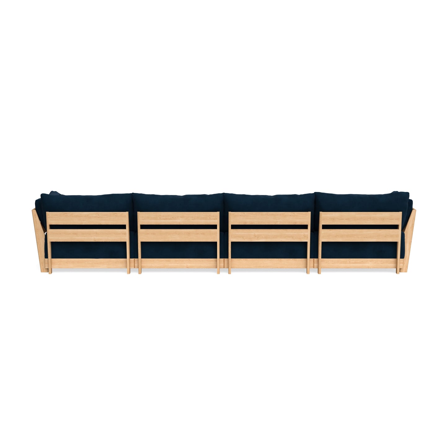 Slipcover Only - Modular Bondi 4-Seater U-Sectional in Royal Blue