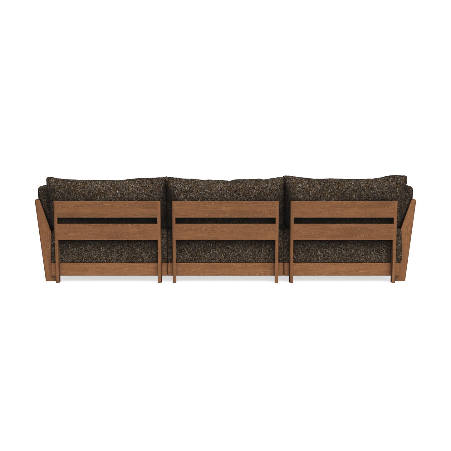 Modular Bondi Espresso 3-Seater U-Sectional in Phantom | Classic Blend