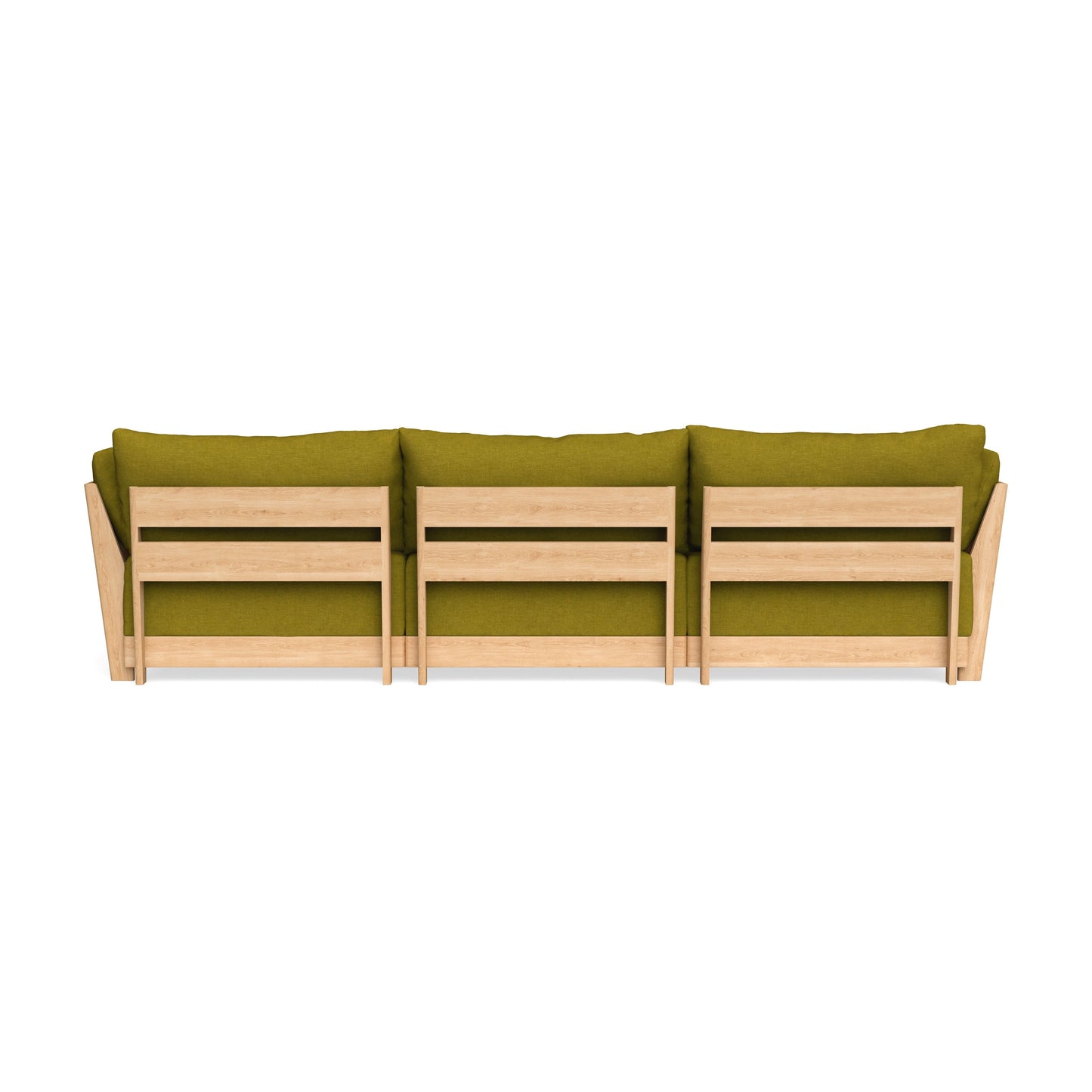 Slipcover Only - Modular Bondi 3-Seater U-Sectional in Olive Green
