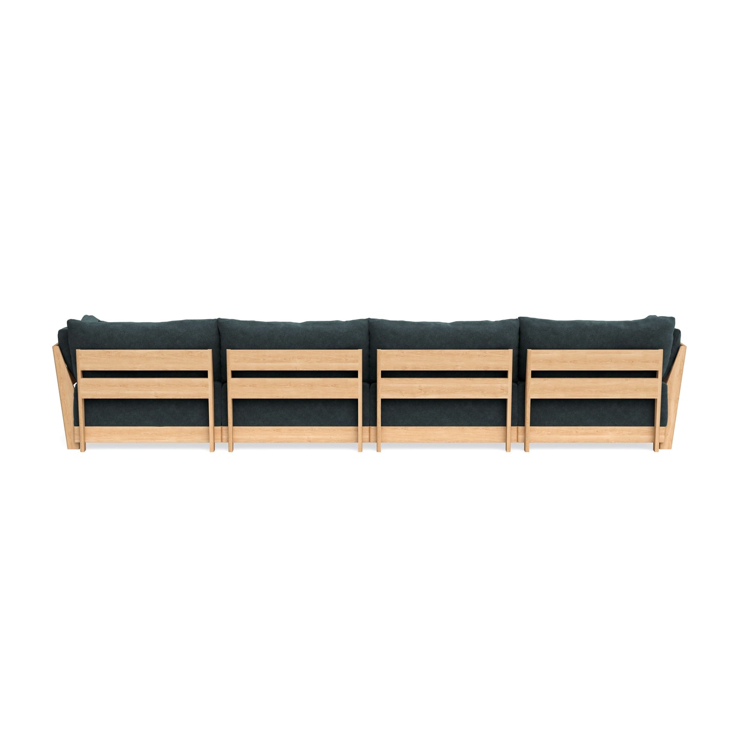 Slipcover Only - Modular Bondi 4-Seater U-Sectional in Nightfall