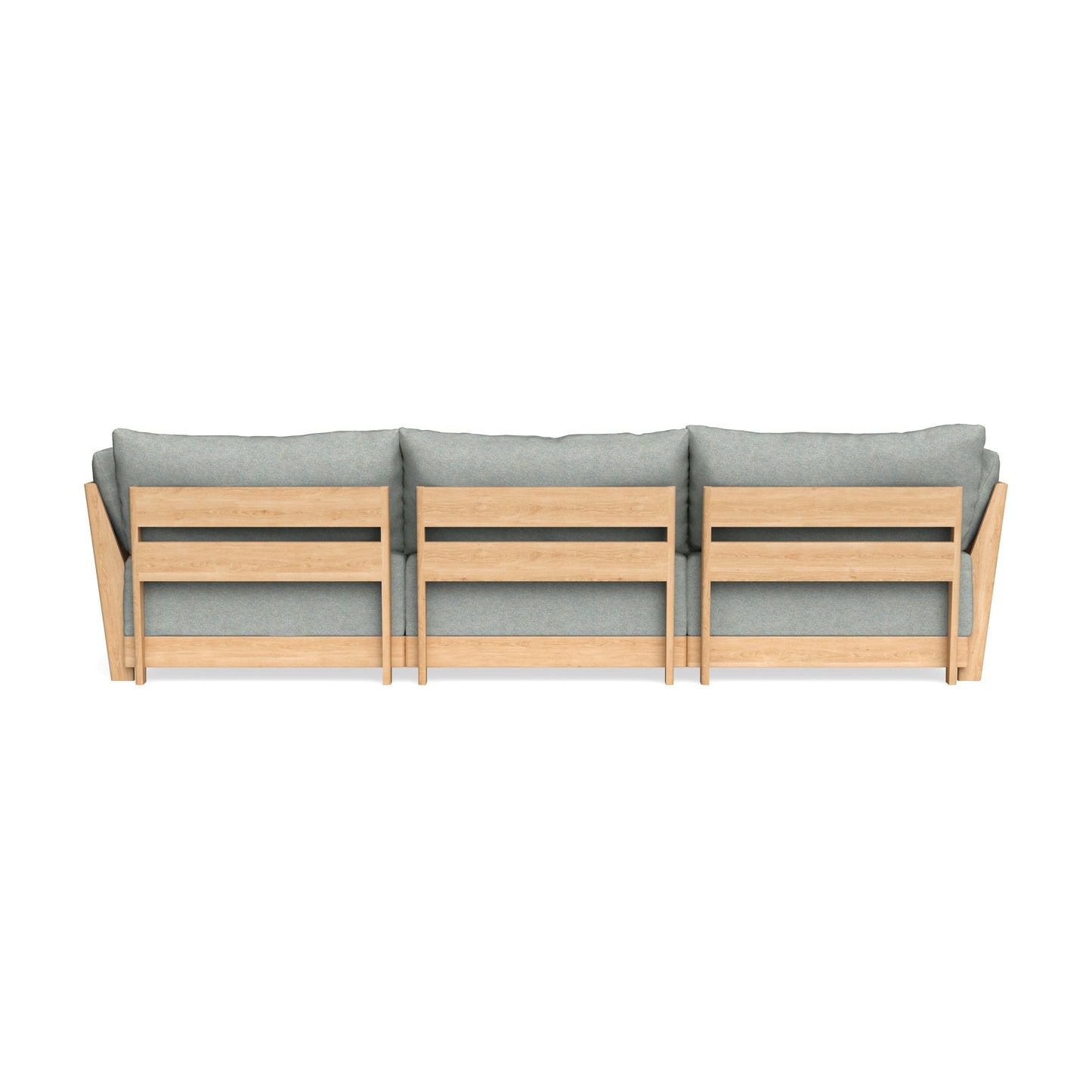 Modular Bondi Latte 3-Seater Sofa in Spa | Memory Foam Blend