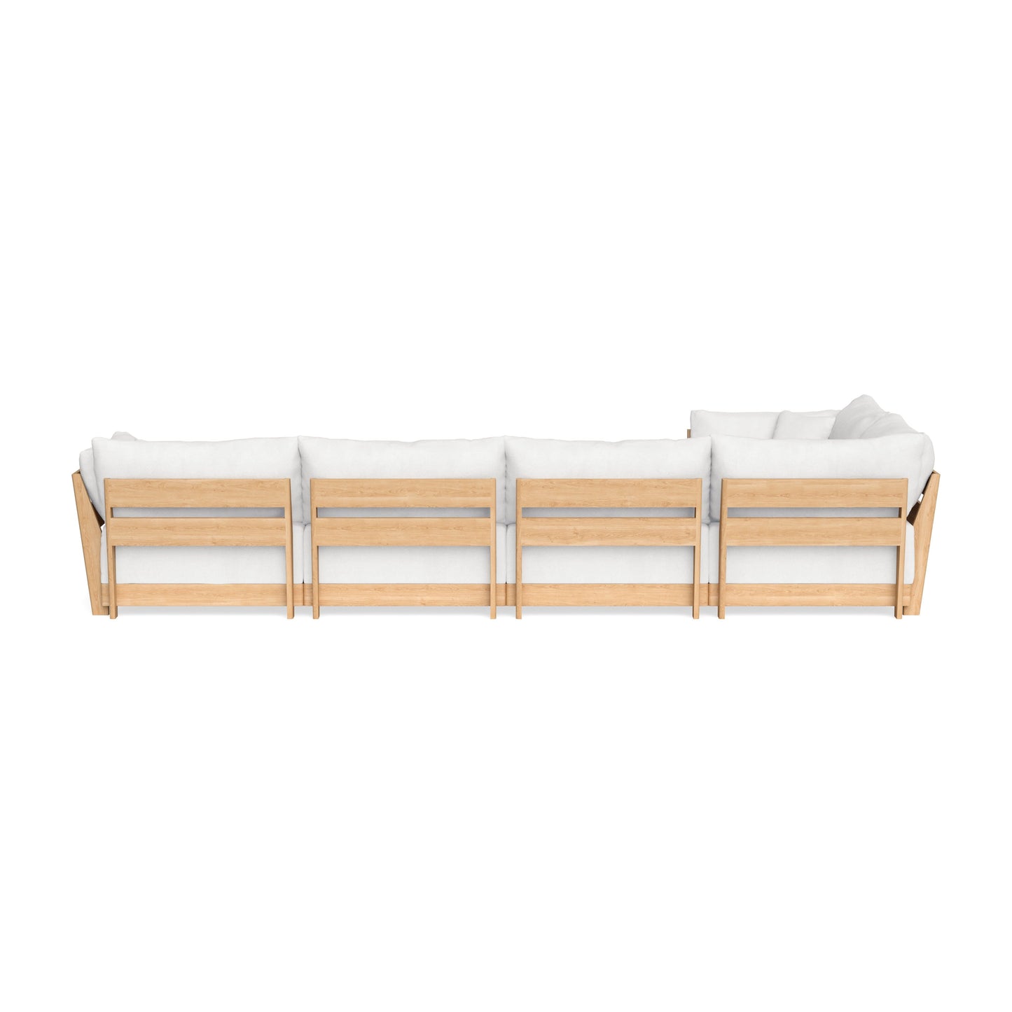 Slipcover Only - Modular Bondi 5-Seater L-Sectional in Snow