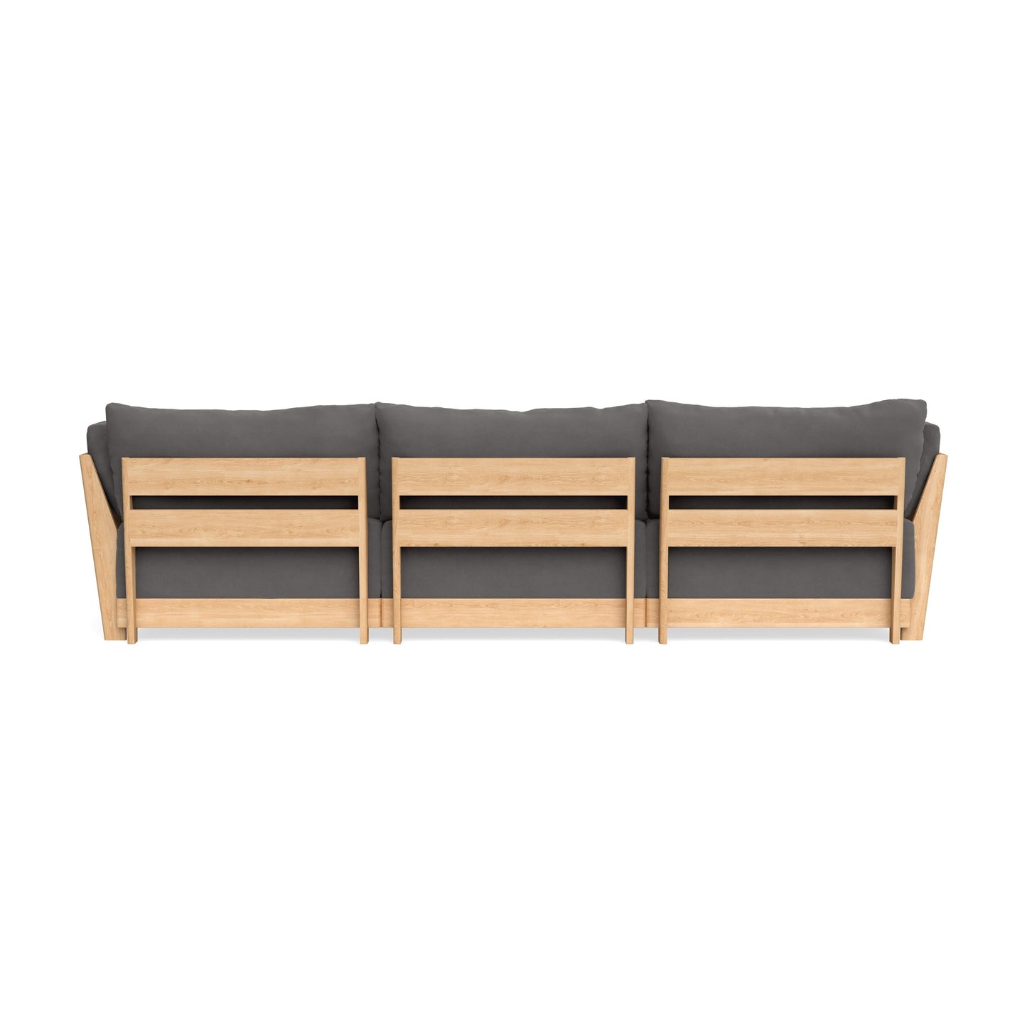Slipcover Only - Modular Bondi 3-Seater Sectional in Burnt Ember
