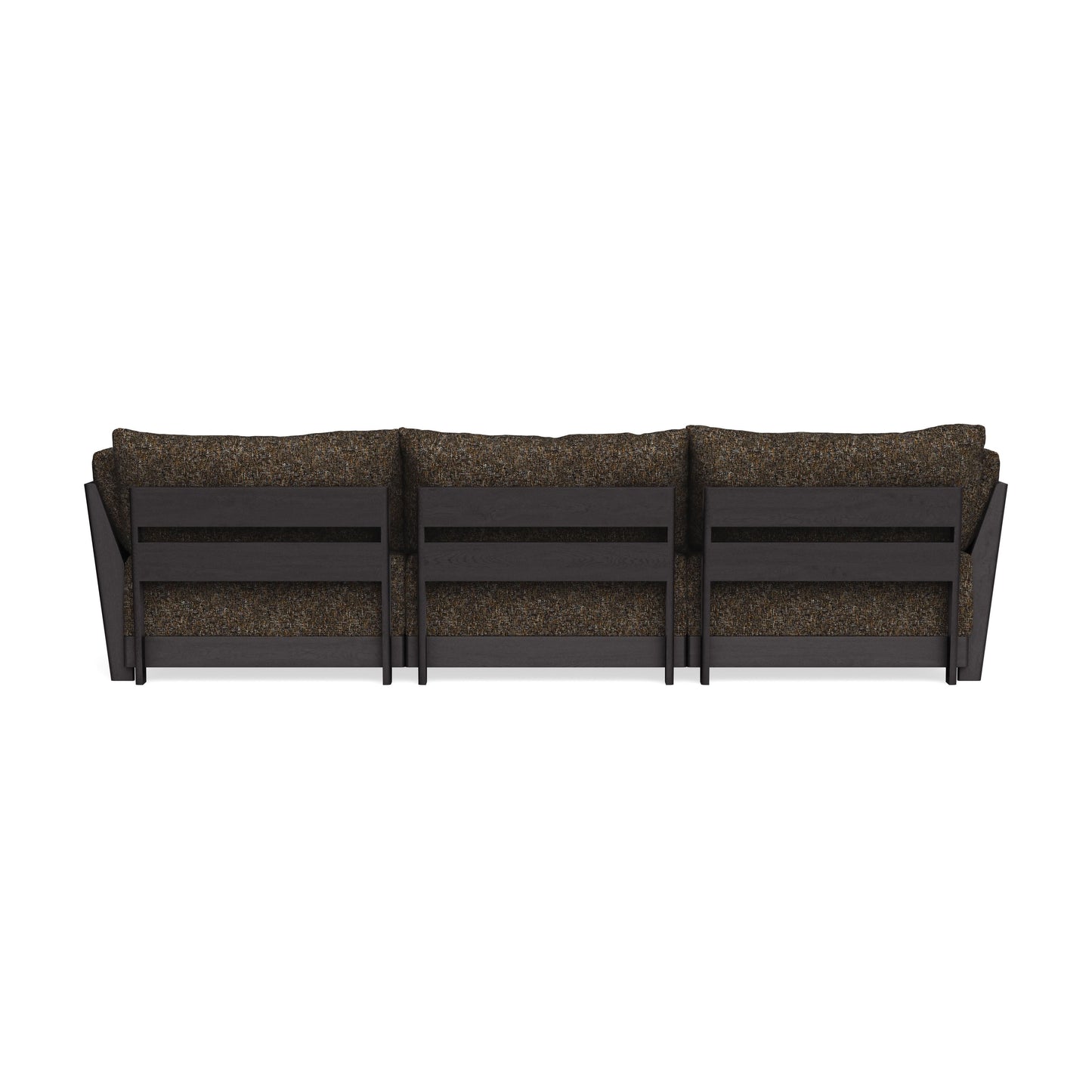 Modular Bondi Black 3-Seater Sectional in Phantom | Classic Blend