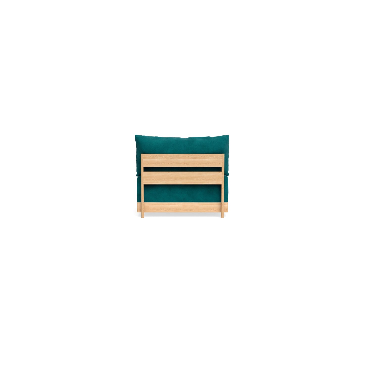 Slipcover Only - Modular Bondi Armless Chair in Peacock