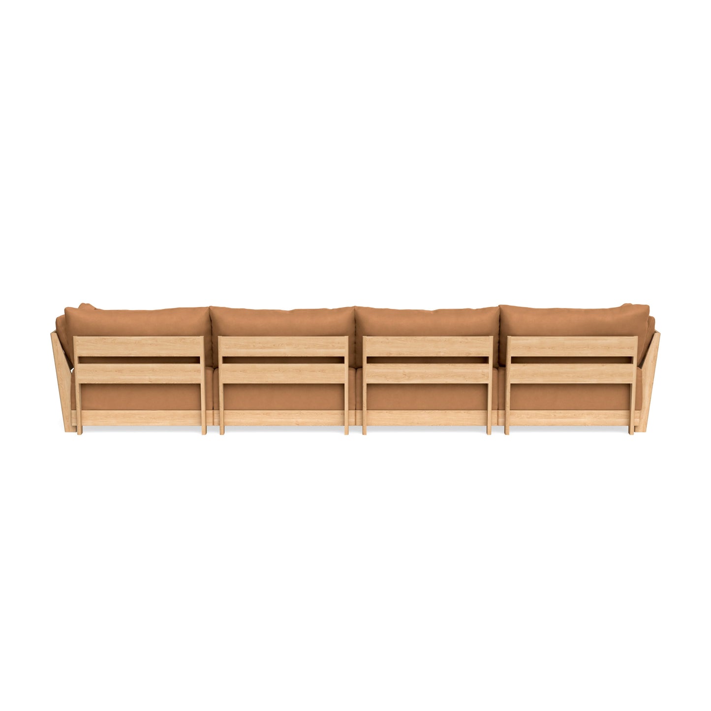 Slipcover Only - Modular Bondi 4-Seater Sectional in Cheddar