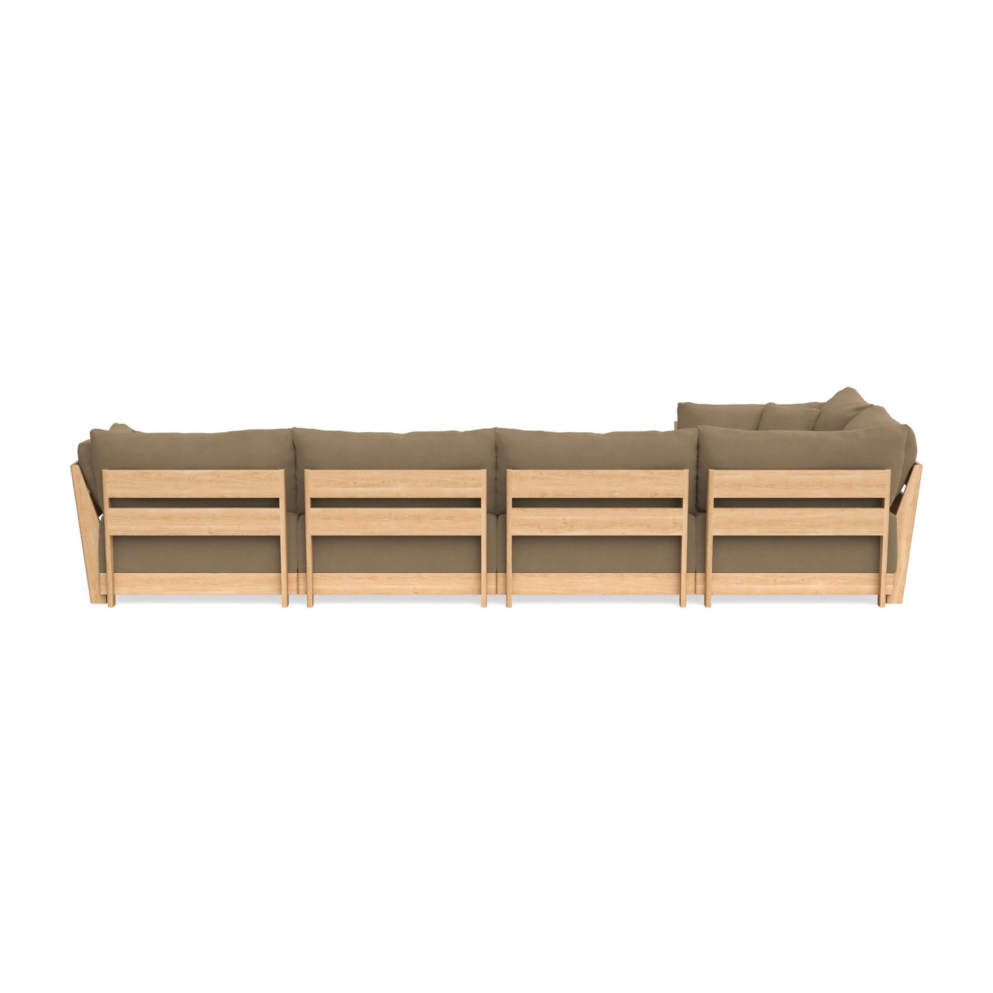 Slipcover Only - Modular Bondi 5-Seater L-Sectional in Macchiato