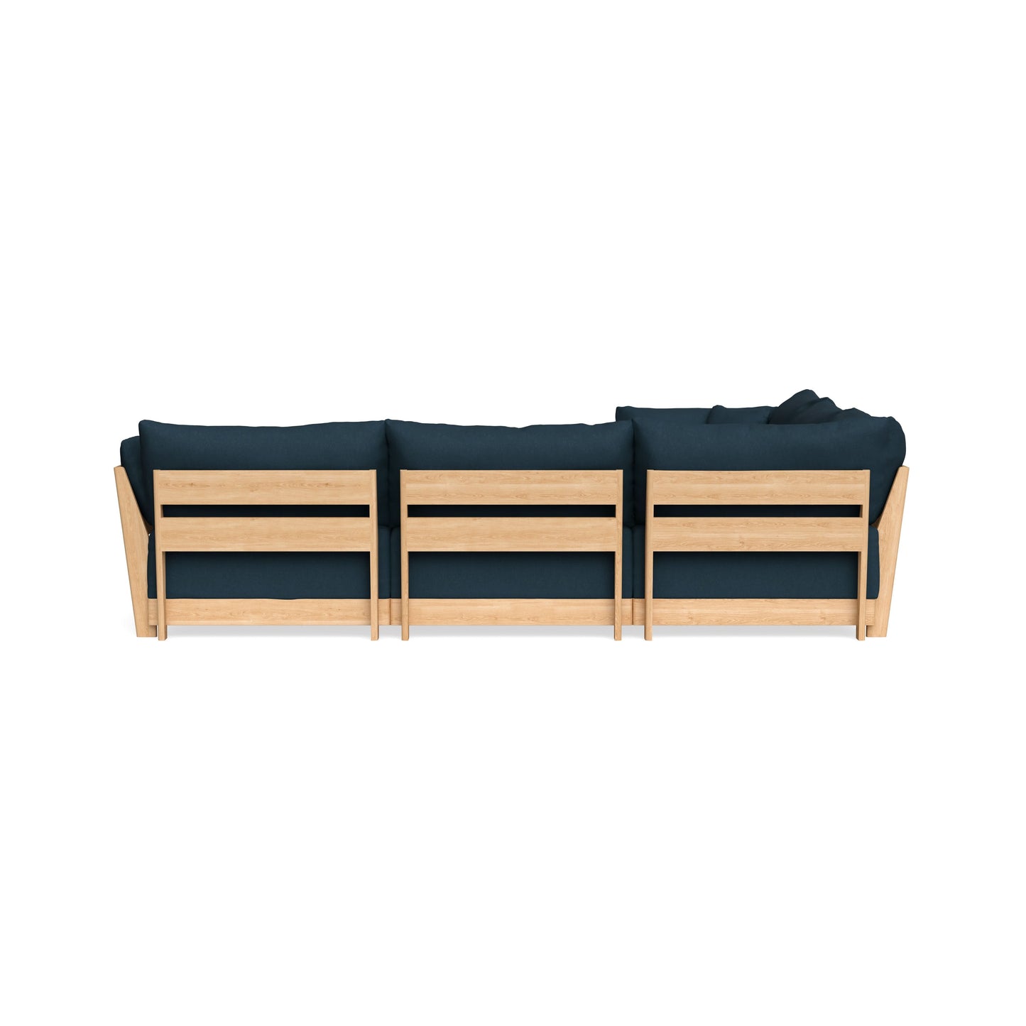 Slipcover Only - Modular Bondi 5-Seater Corner Sectional in Navy Blue