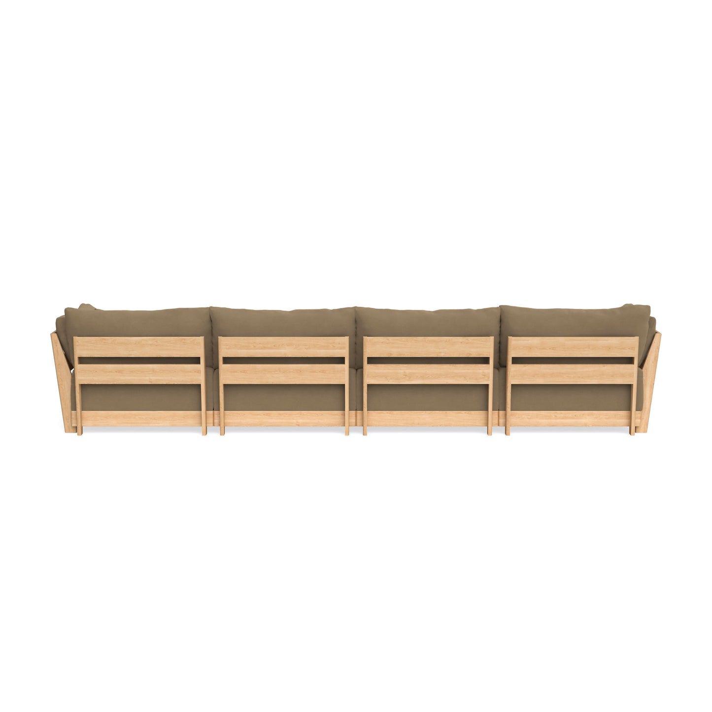 Slipcover Only - Modular Bondi 4-Seater Sectional in Macchiato