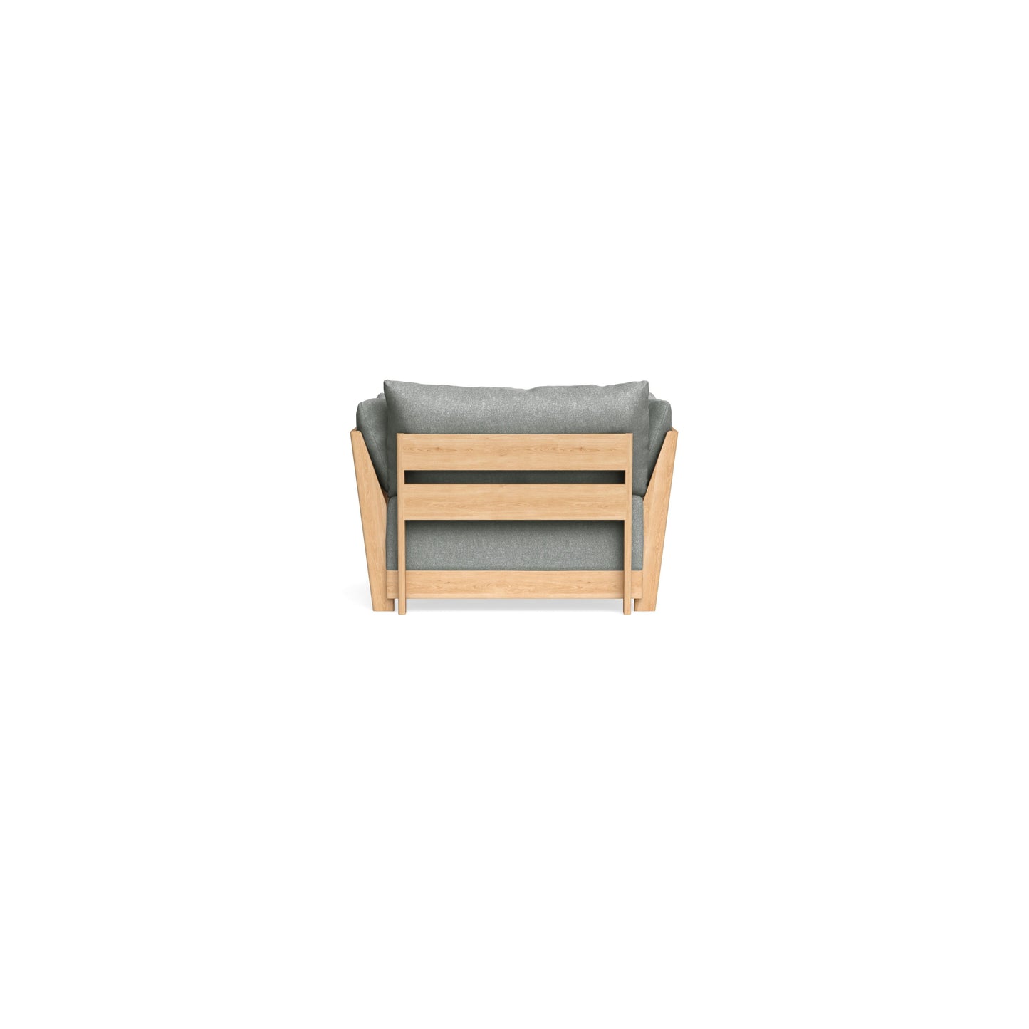 Slipcover Only - Modular Bondi Armchair + Ottoman in Storm Gray