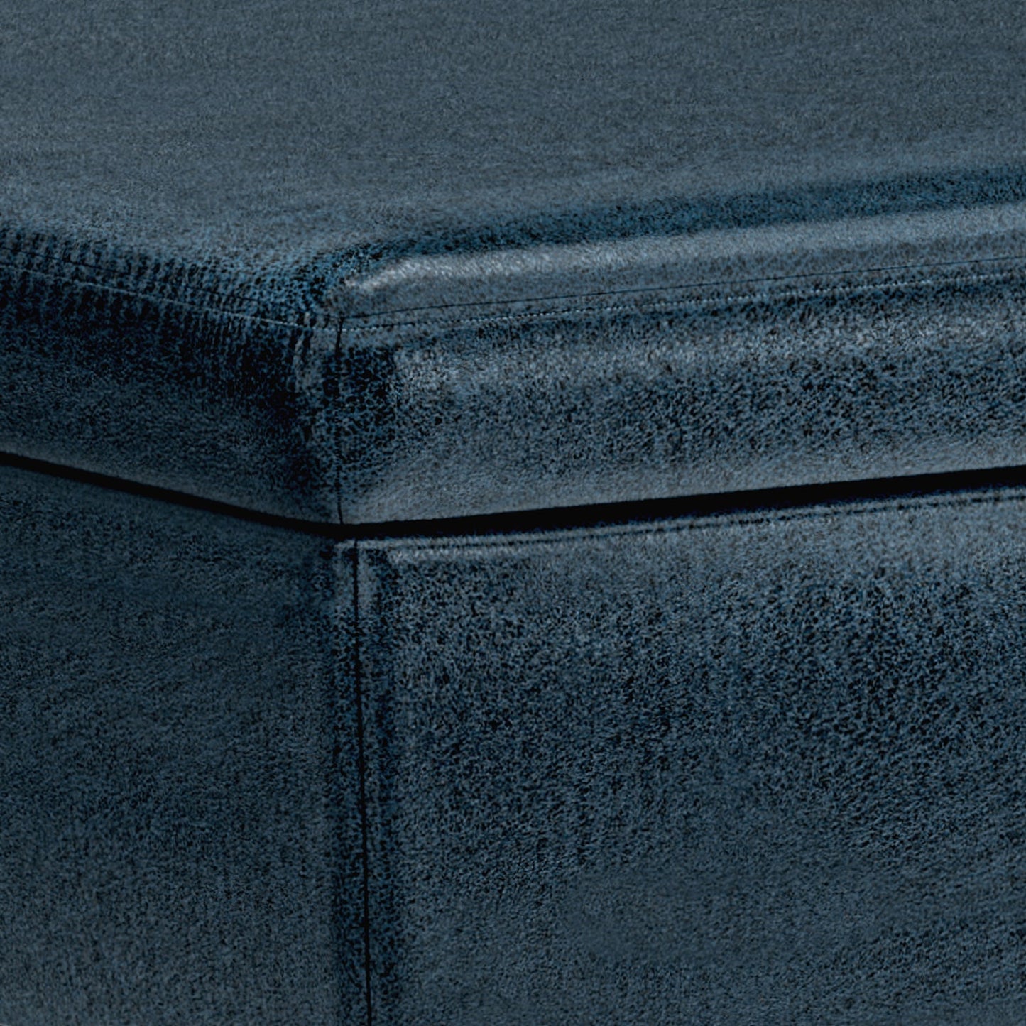 Untamed Upholstered Ottoman with Flip Top Storage and Wood Frame