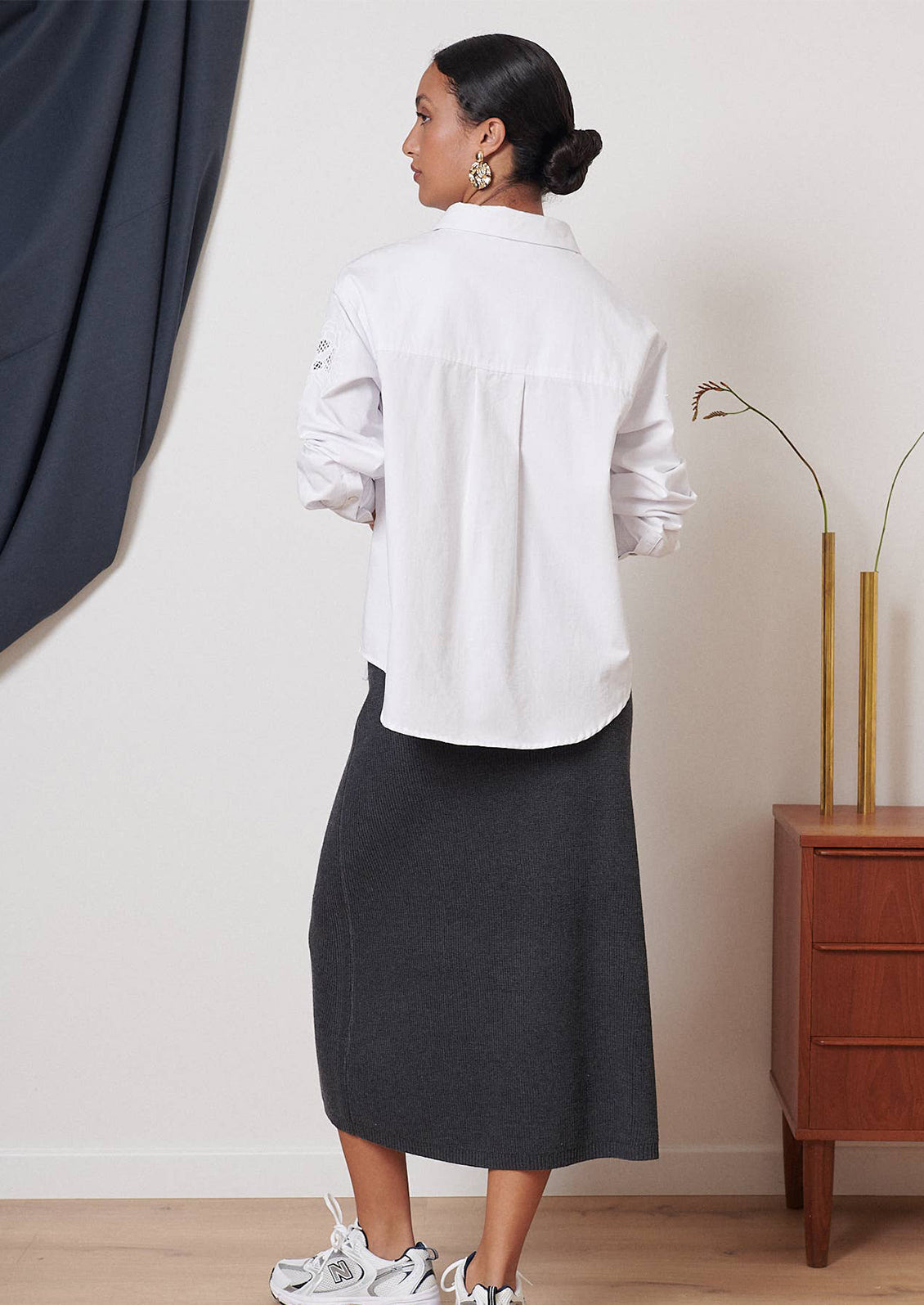 Winifred Embroidered Yoke Shirt