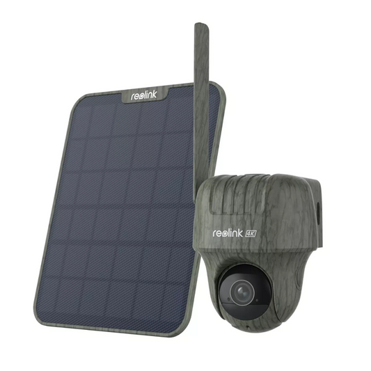 Reolink Go Ranger PT 4K Wildlife Camera, 360° View, Solar/Battery Powered