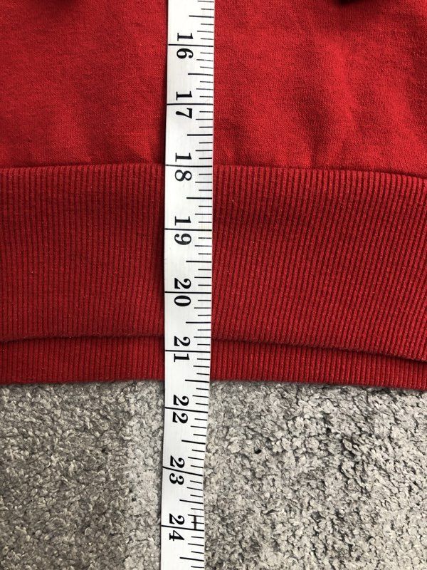 G-III By Carl Banks Hoodie Men Large Red Chicago Blackhawk NHL Hoodie Sweatshirt