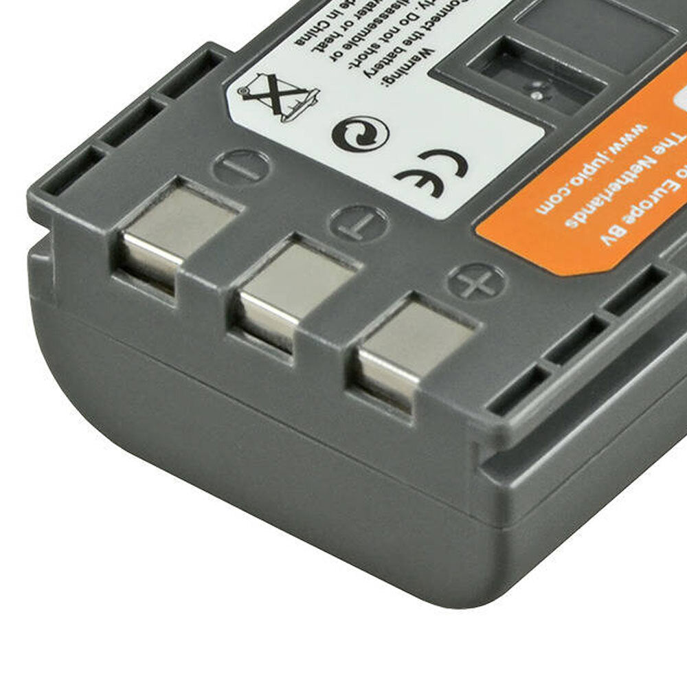 Jupio Li-Ion 7.4V 720mAh Rechargeable Battery For Canon NB-2L/2LH Camera