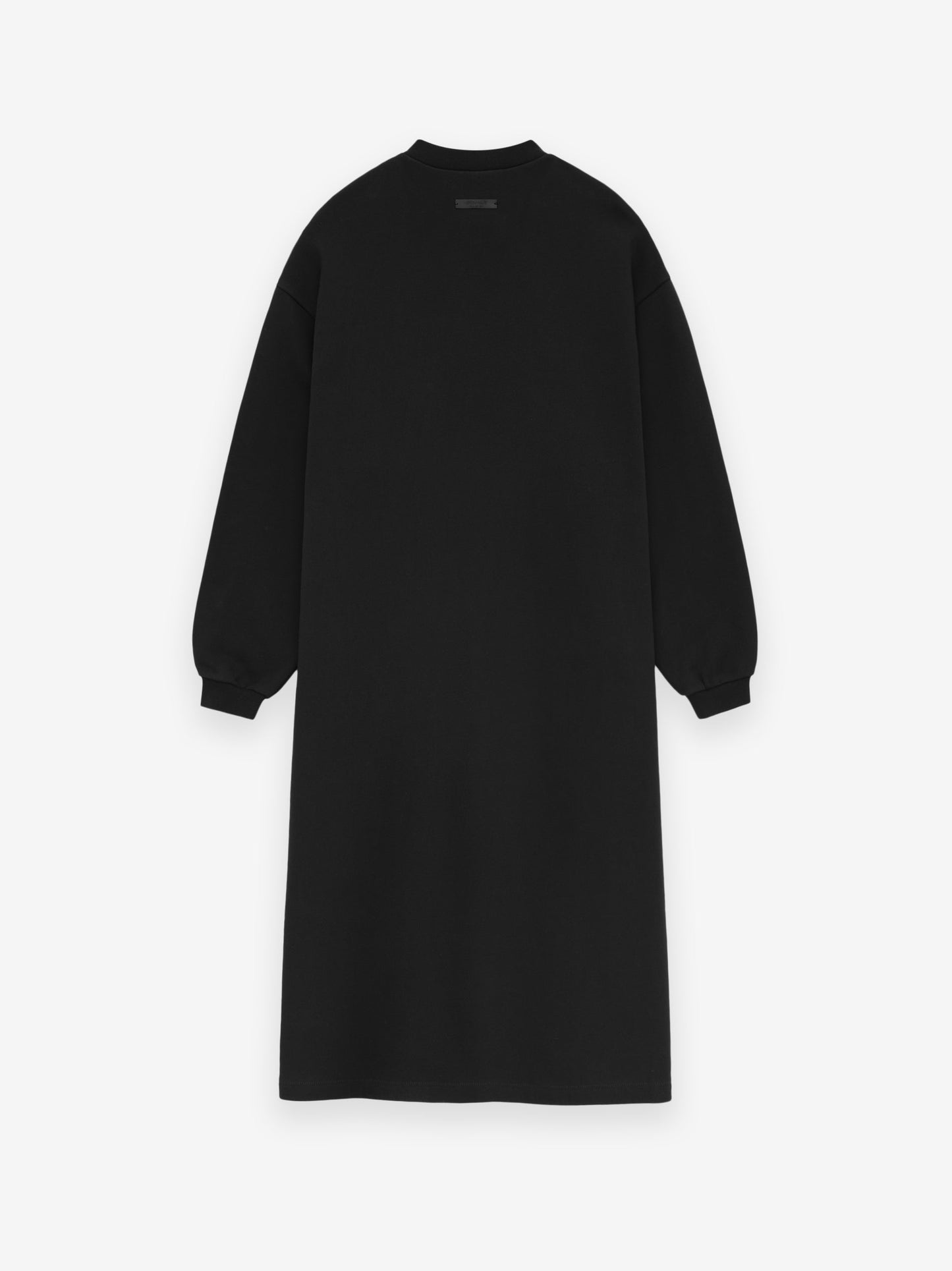 Womens Fleece Crewneck Dress