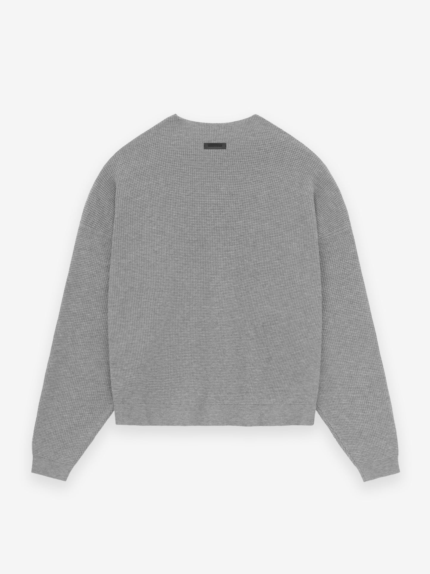 Waffle Crewneck Sweater