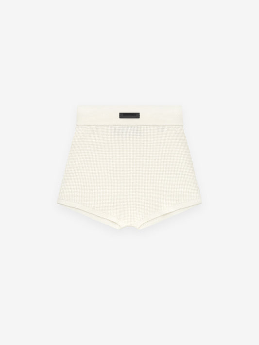 Womens Waffle Boy Short