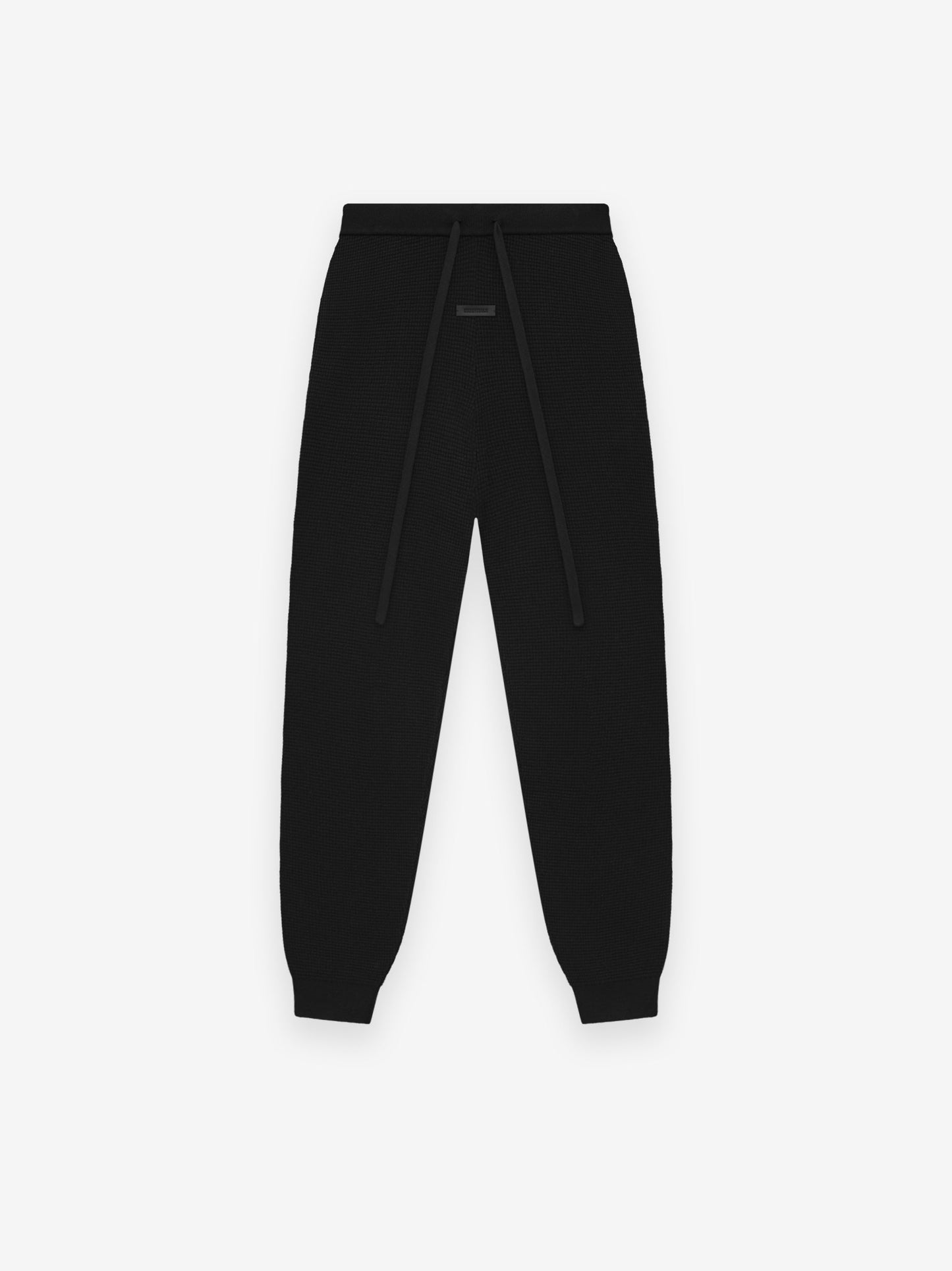 Womens Waffle Fitted Sweatpant