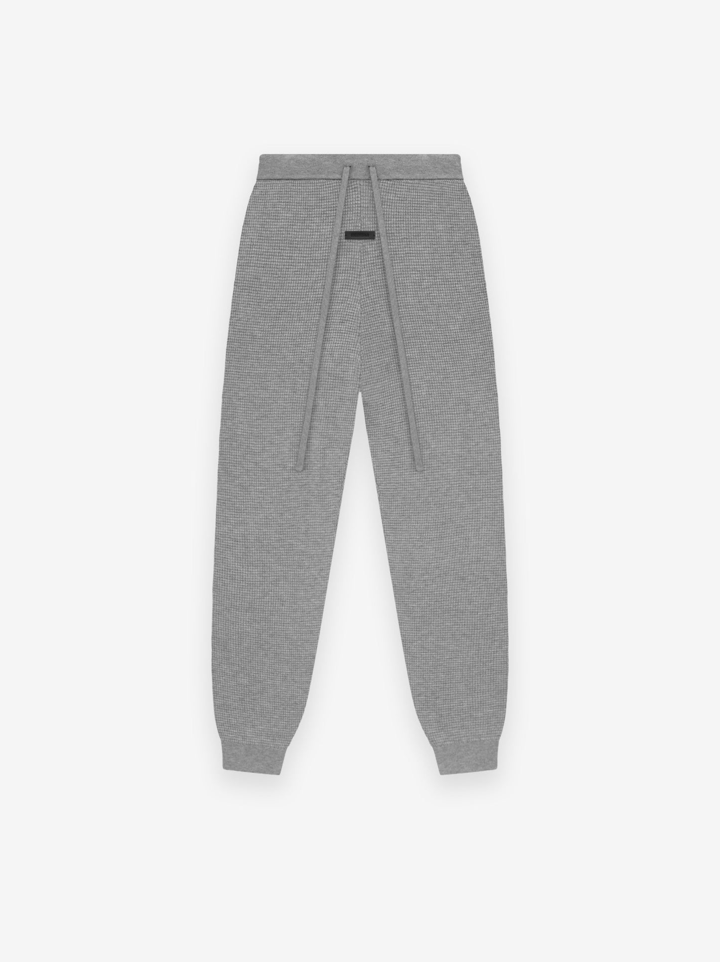 Womens Waffle Fitted Sweatpant