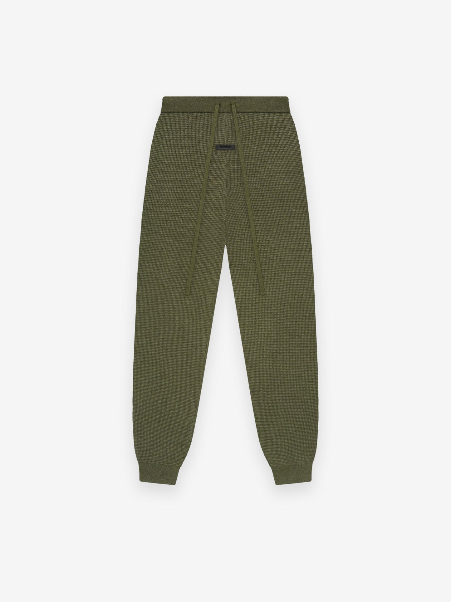 Womens Waffle Fitted Sweatpant