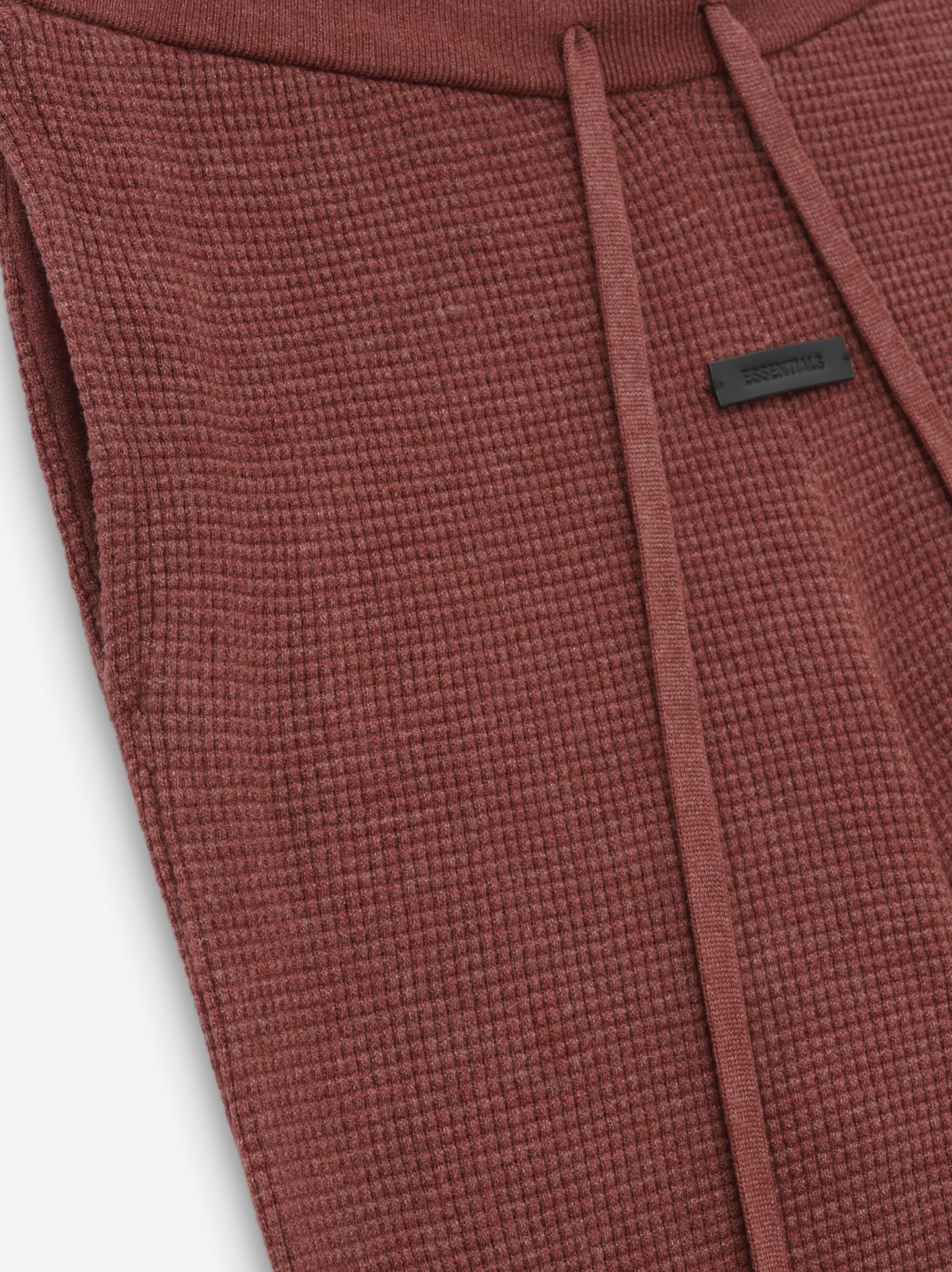 Womens Waffle Fitted Sweatpant